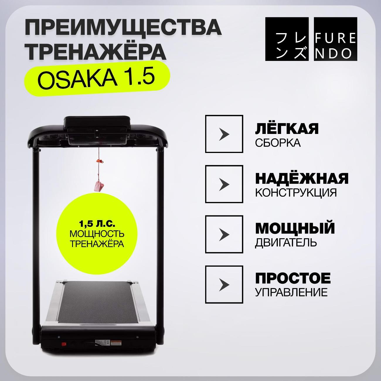 Беговая дорожка FURENDO Osaka 1.5