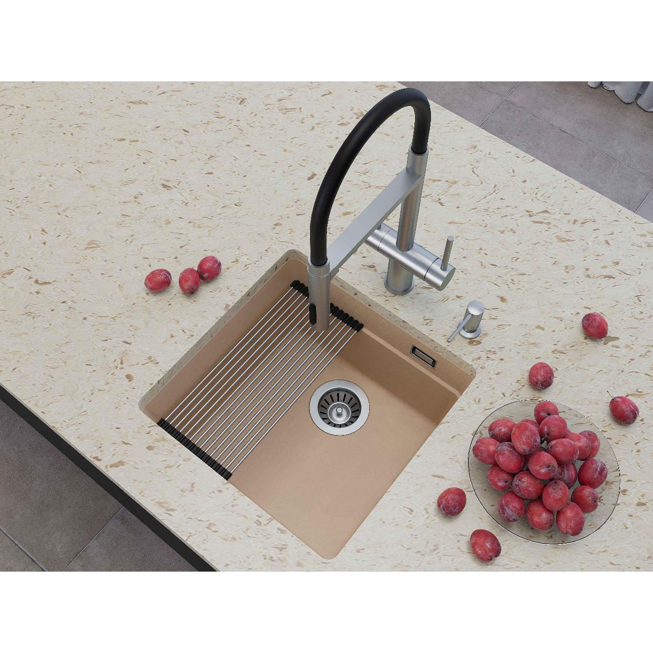 Мойка кухонная GRANDEX AQUA COMFORT 46U Be