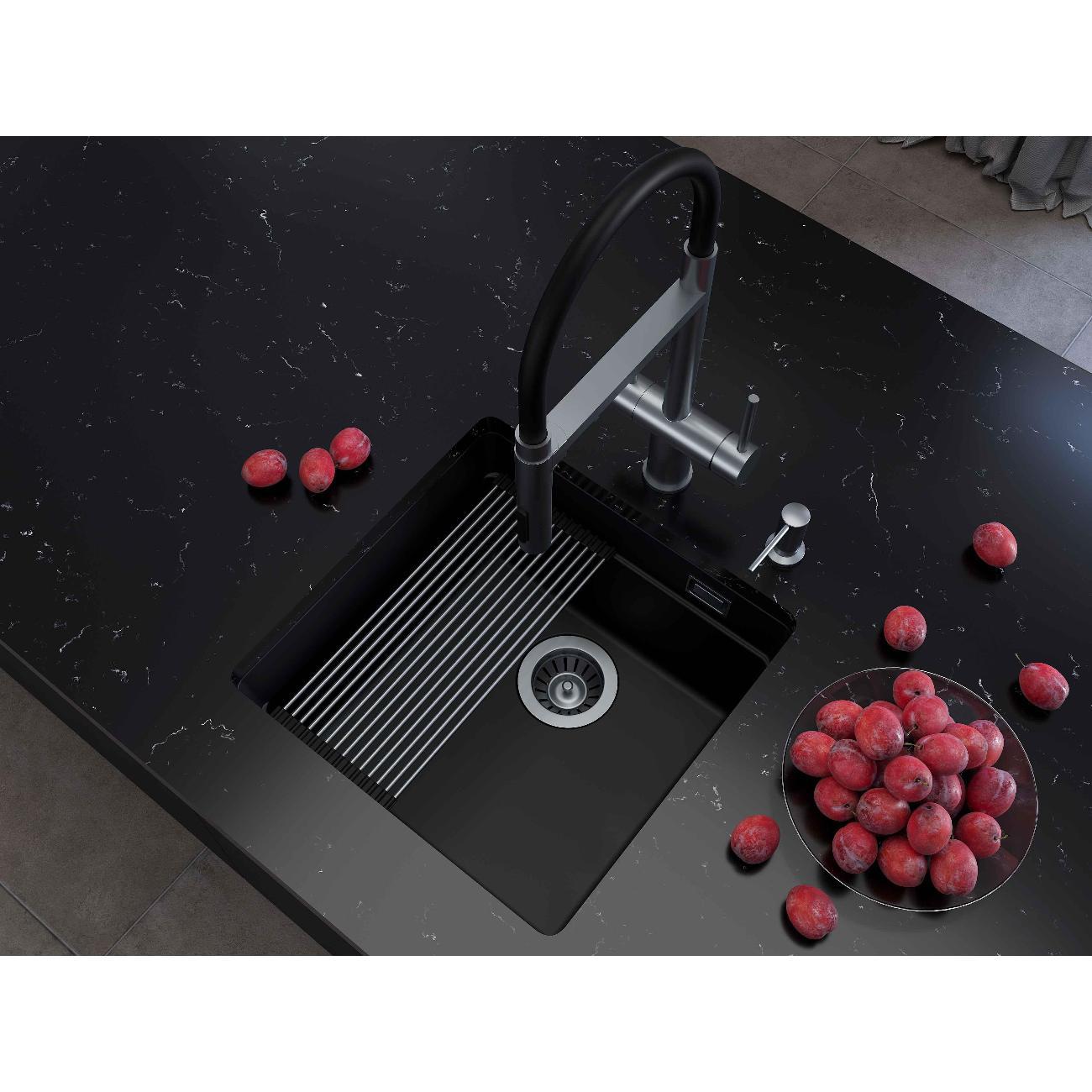 Мойка кухонная GRANDEX AQUA COMFORT 46U Bl