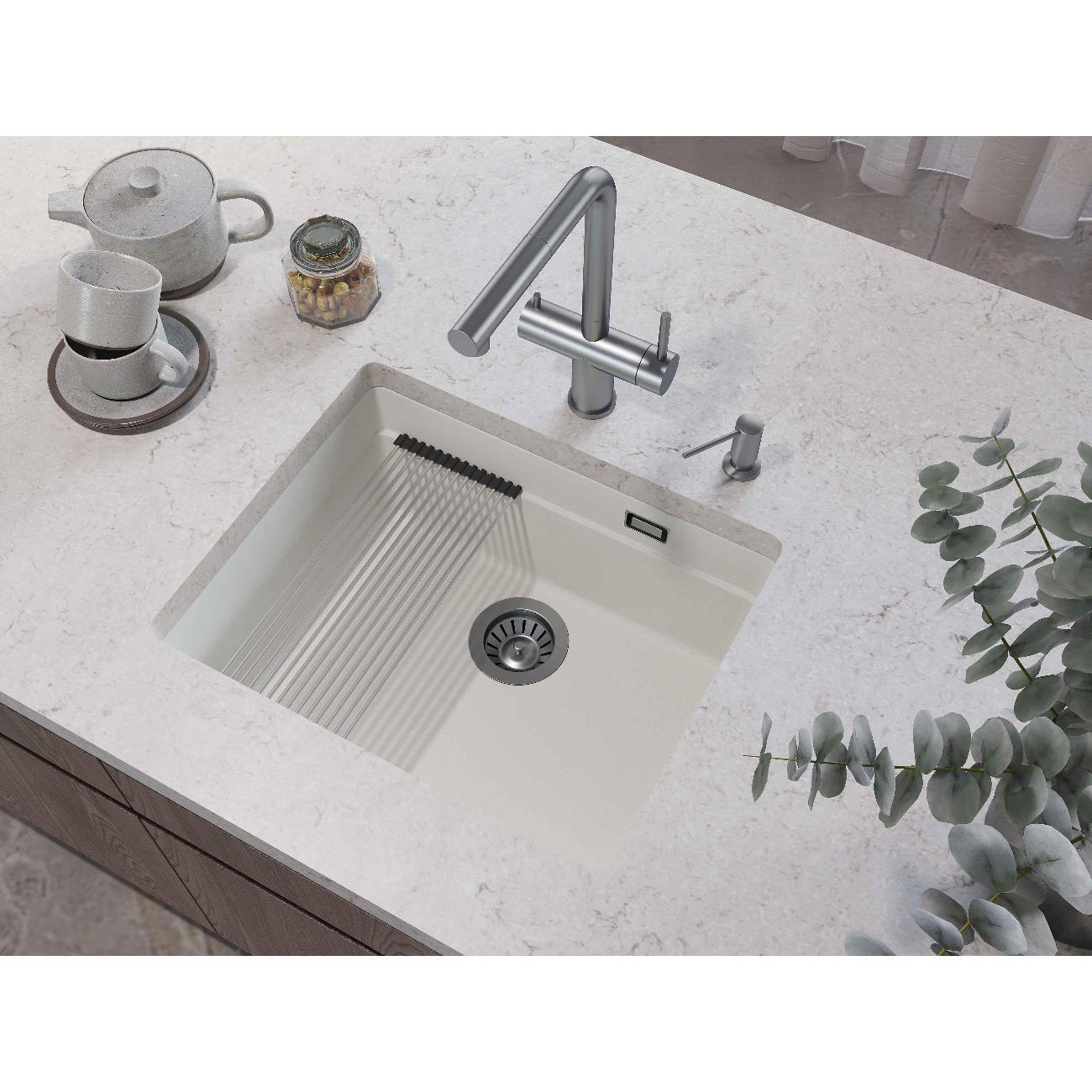 Мойка кухонная GRANDEX AQUA COMFORT 56U Wh