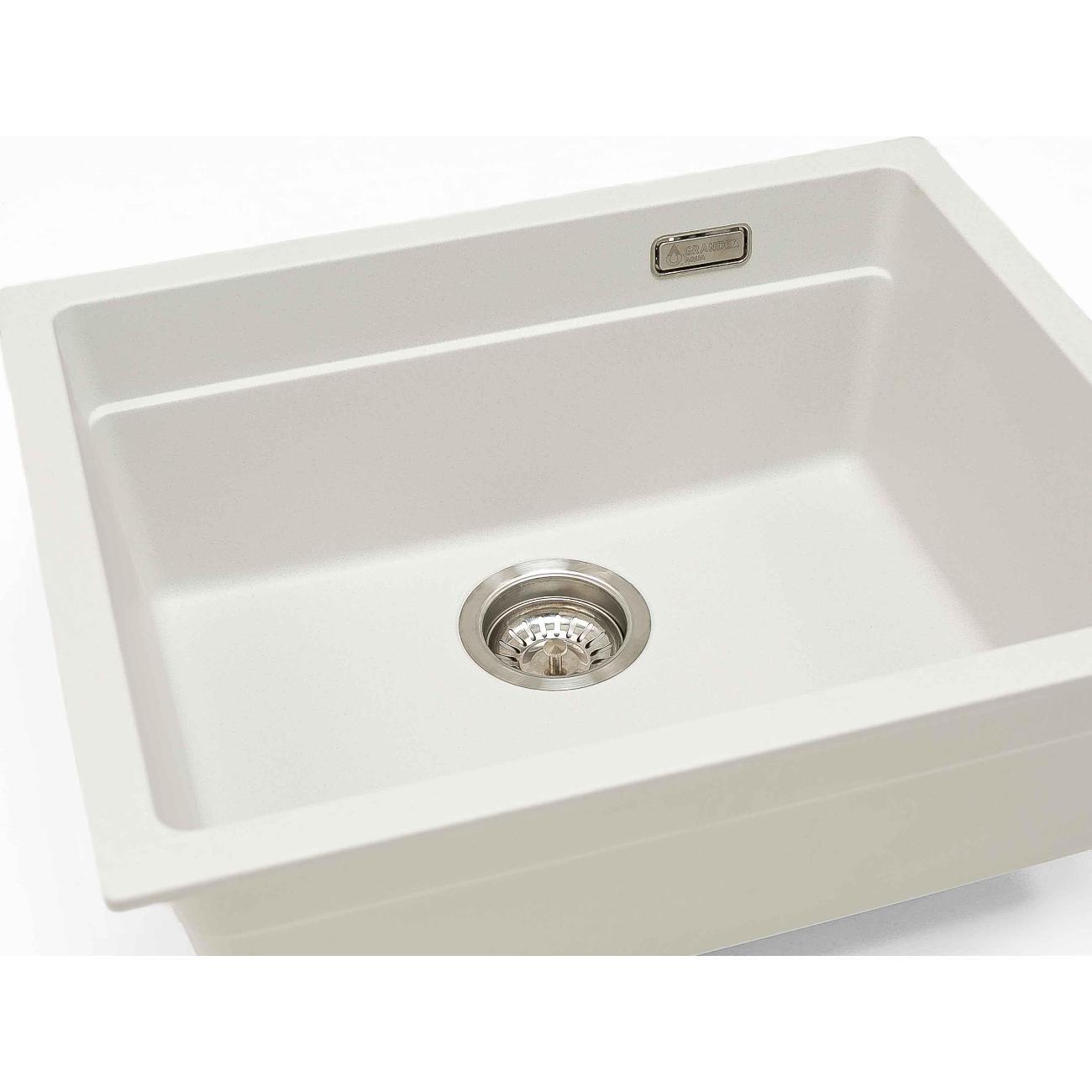 Мойка кухонная GRANDEX AQUA COMFORT 56U Wh