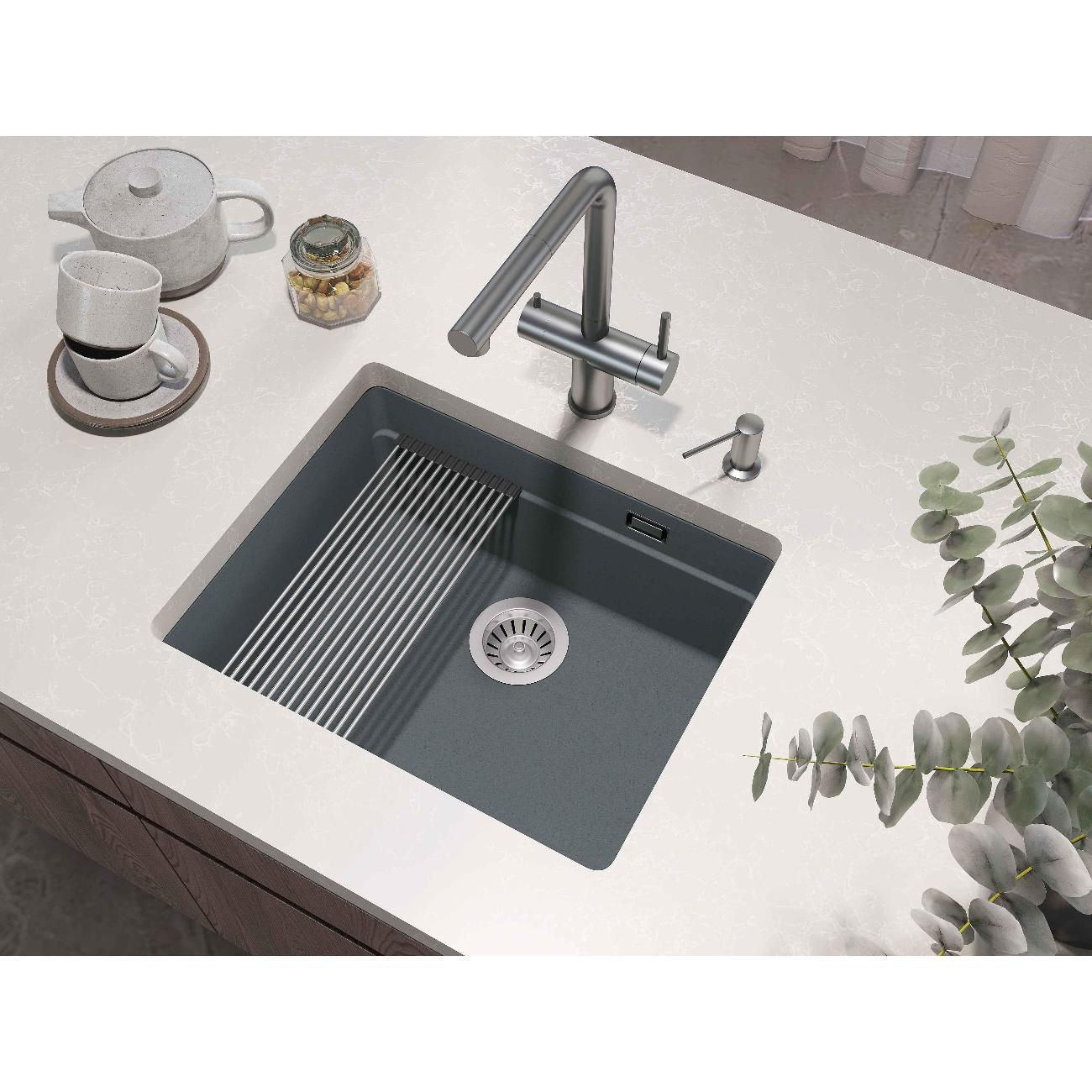 Мойка кухонная GRANDEX AQUA COMFORT 56U Gr