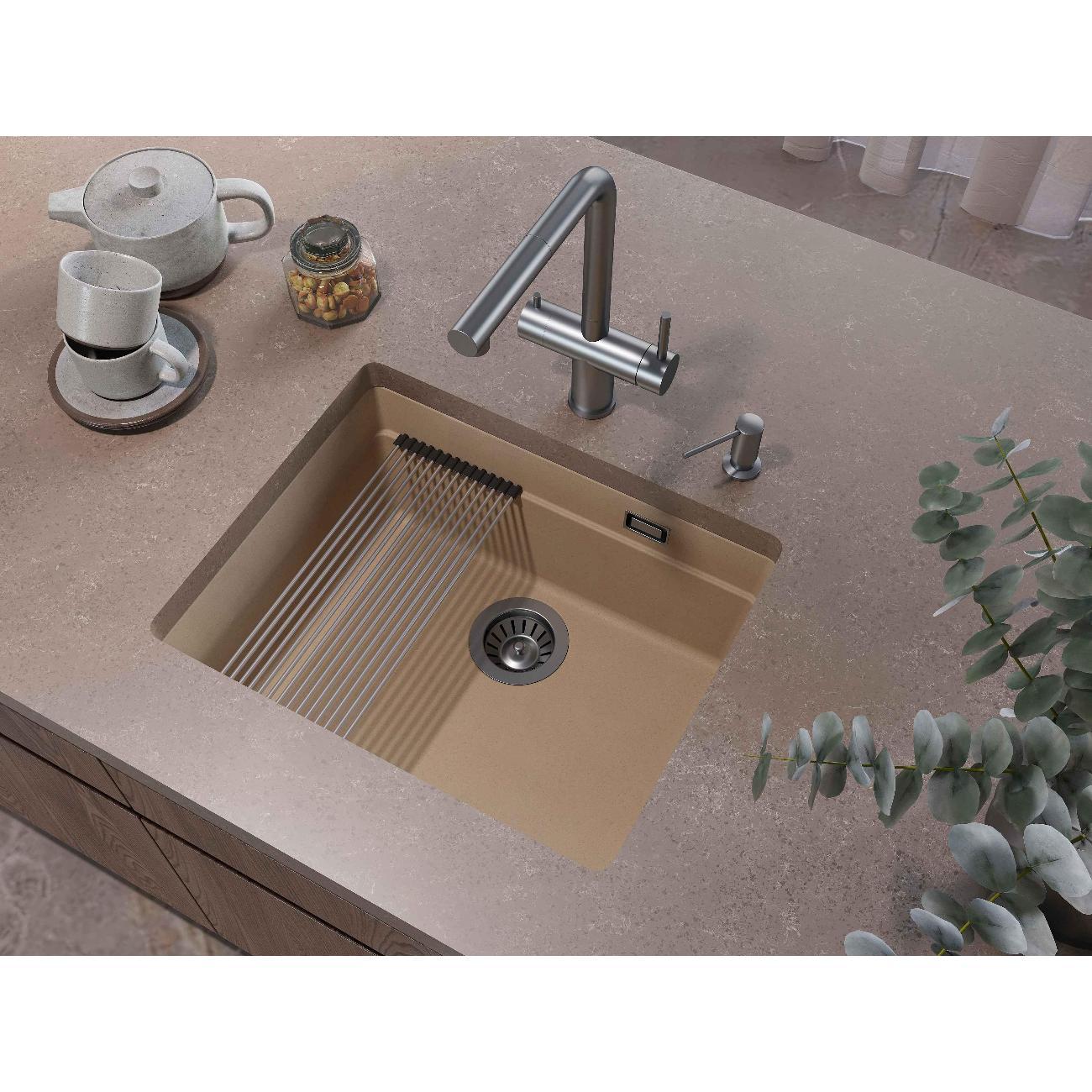 Мойка кухонная GRANDEX AQUA COMFORT 56U Be