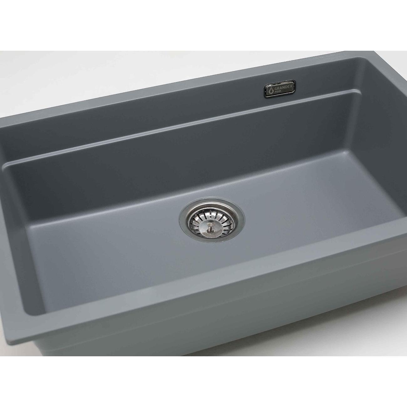 Мойка кухонная GRANDEX AQUA COMFORT 73U Gr