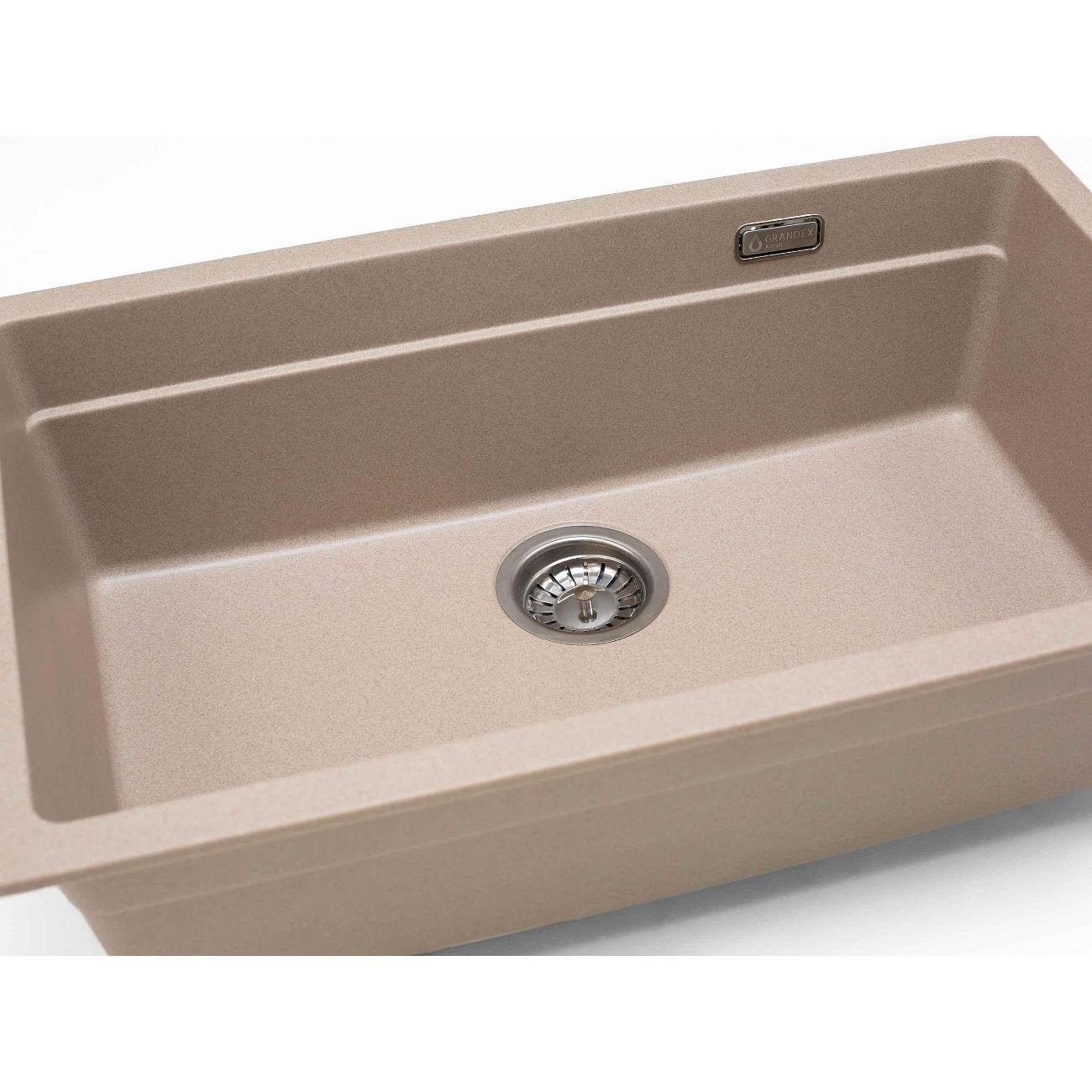 Мойка кухонная GRANDEX AQUA COMFORT 73U Be