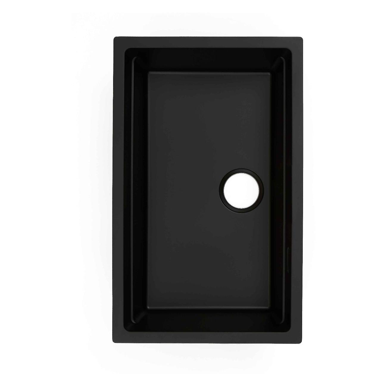 Мойка кухонная GRANDEX AQUA COMFORT 73U Bl