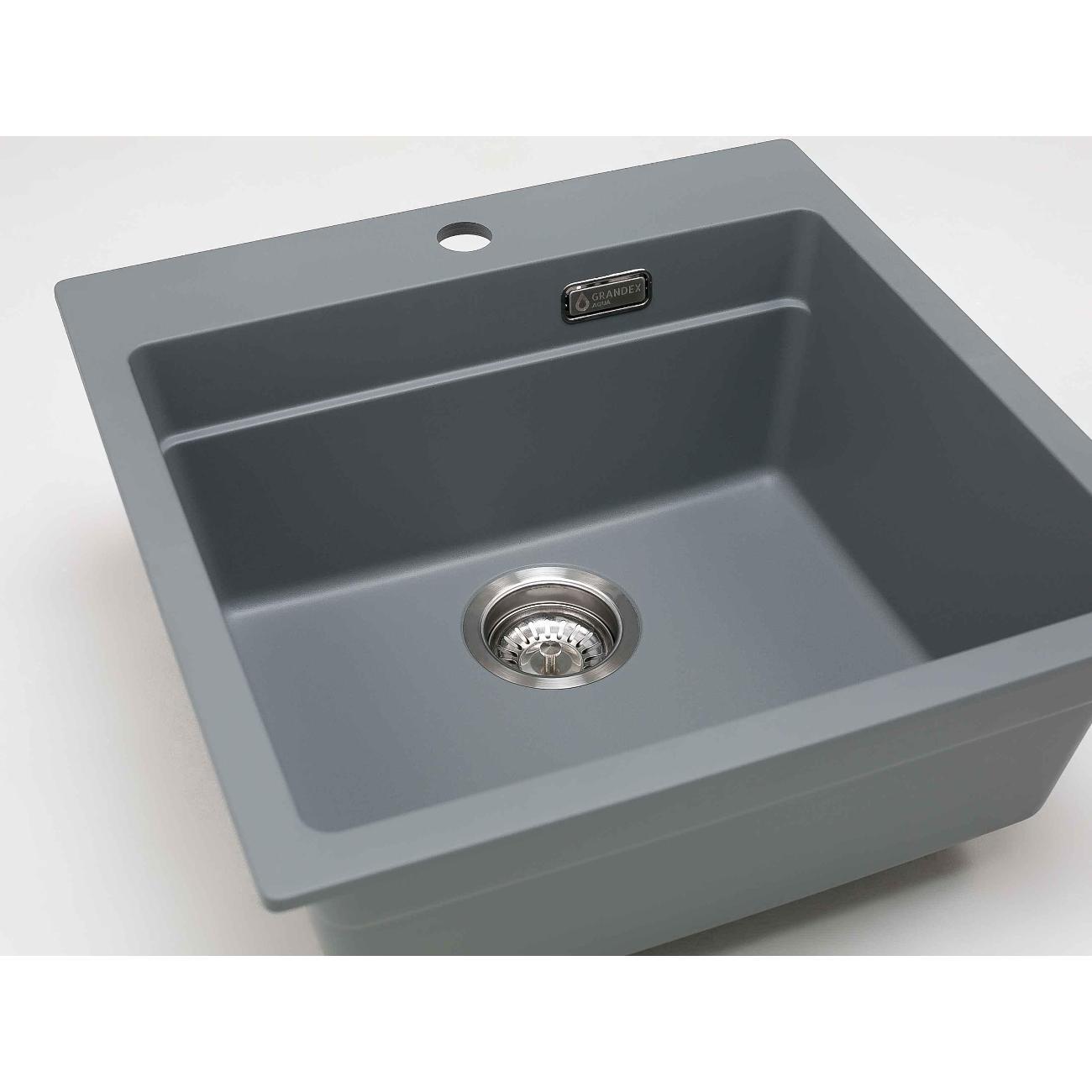 Мойка кухонная GRANDEX AQUA COMFORT 51F Gr