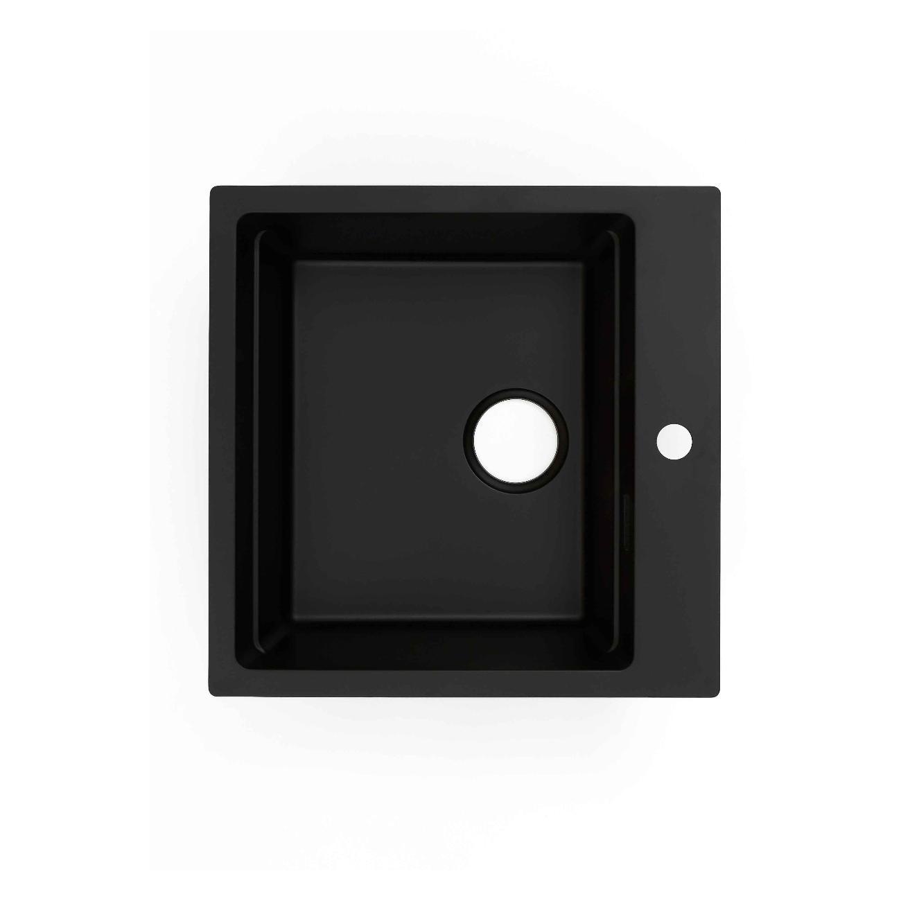 Мойка кухонная GRANDEX AQUA COMFORT 51F Bl