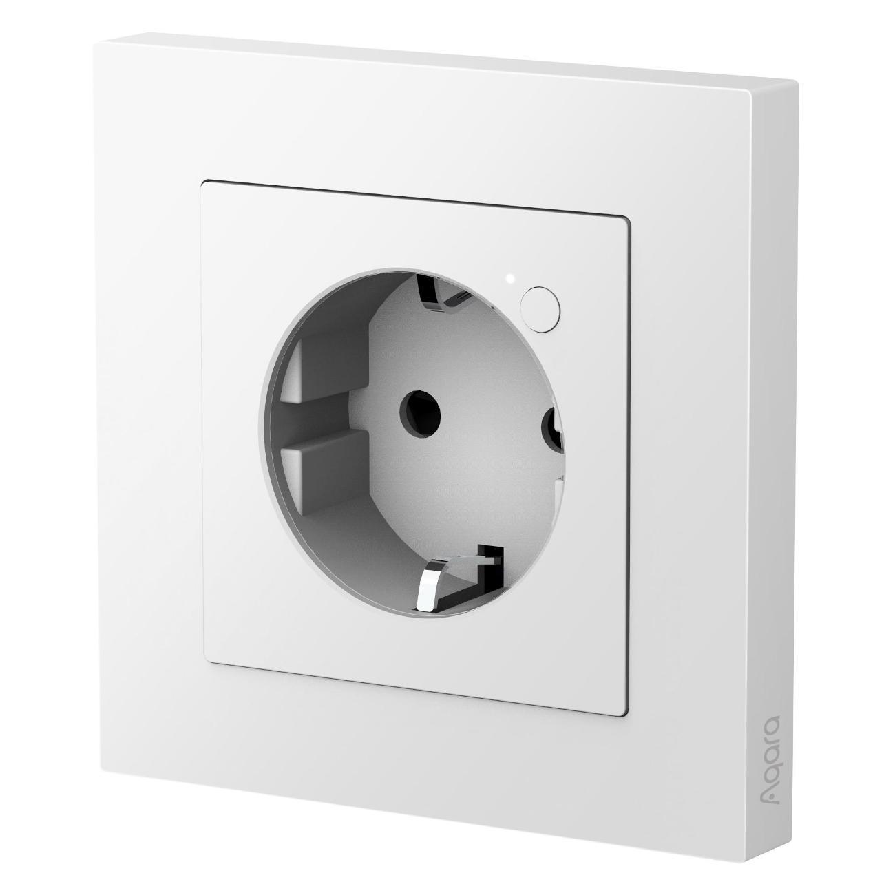Умная розетка Aqara Wall Outlet H2 EU, белый (WP-P01D)