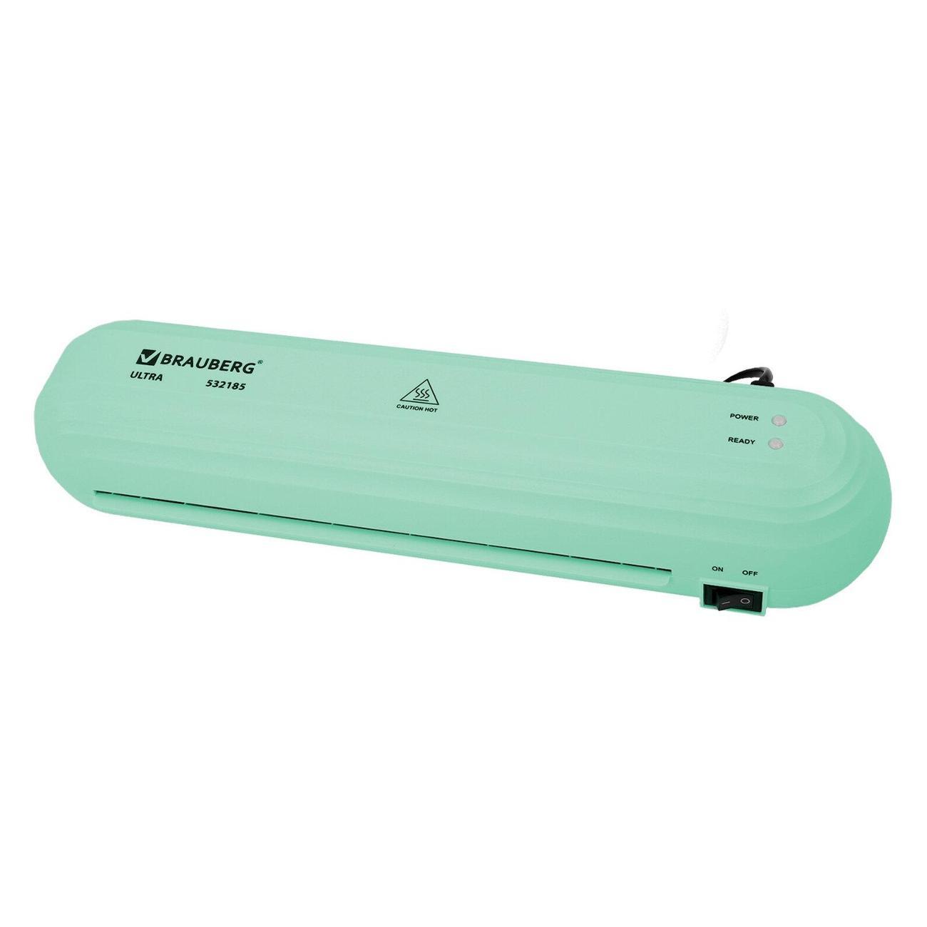 Ламинатор Brauberg ULTRA A4 60-150мкм 30см/мин мятный