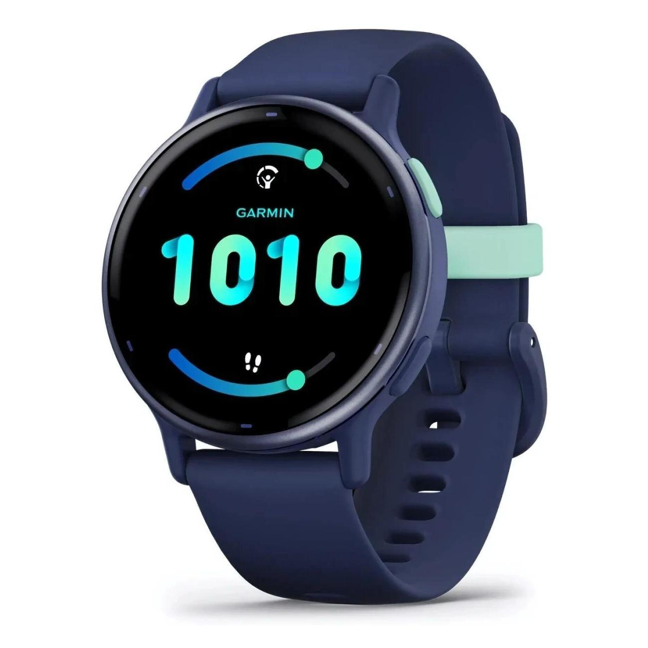 Смарт-часы Garmin Vivoactive 5 Metallic Navy (010-02862-12)