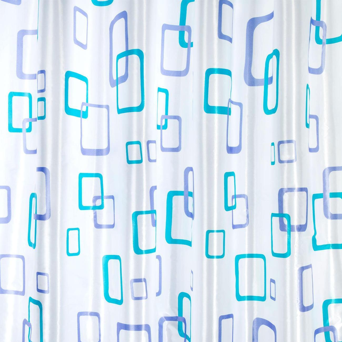 Штора для ванной PRIMILA Полиэстер 180х180см фигуры