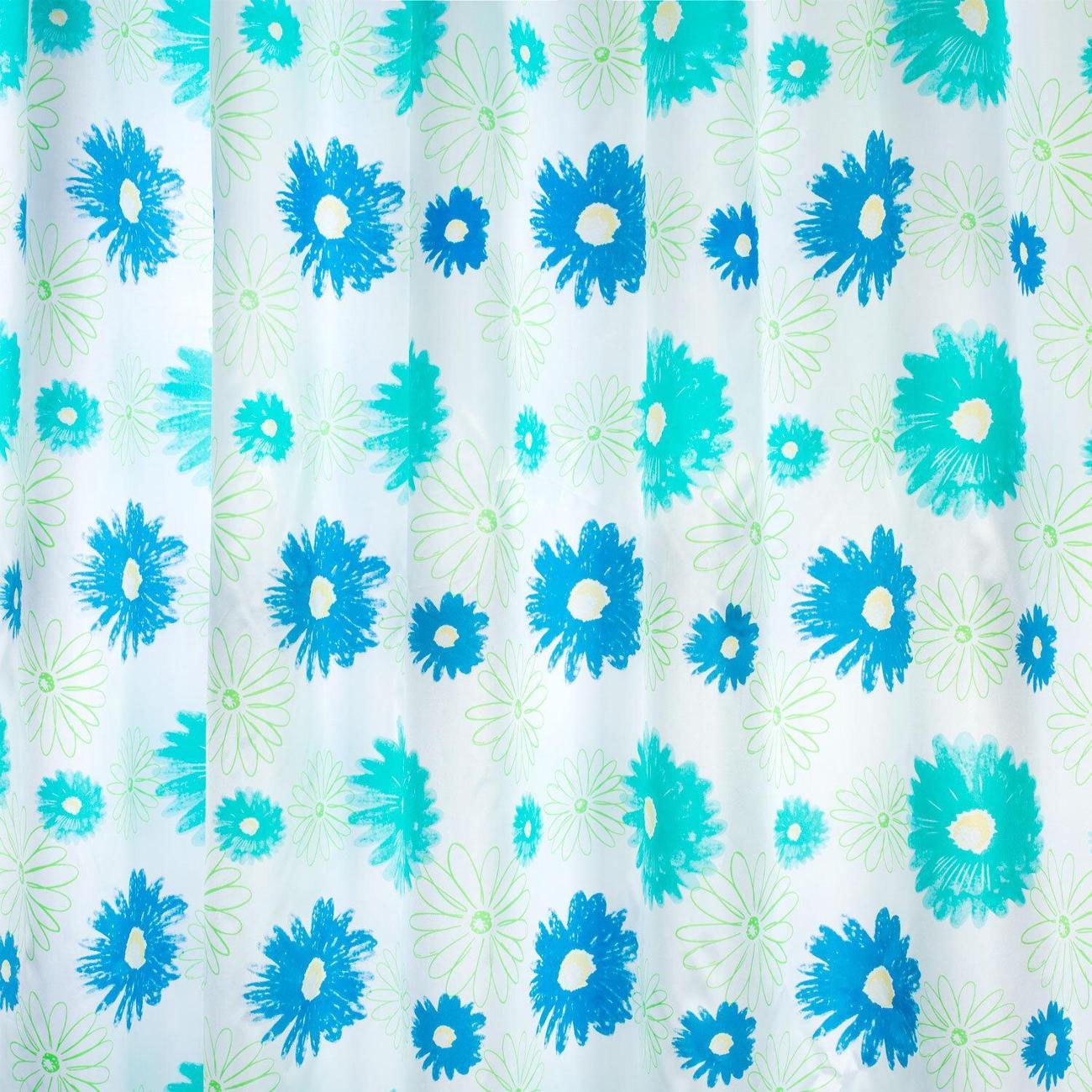 Штора для ванной PRIMILA Полиэстер 180х200см цветы