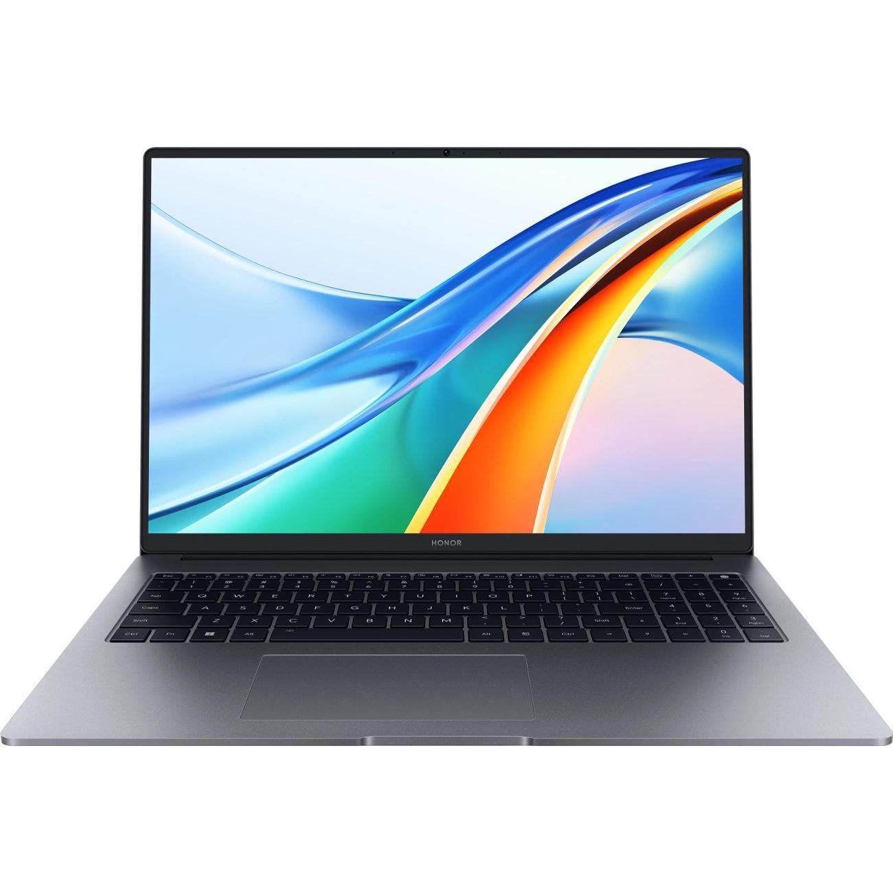 Ноутбук HONOR MagicBook X16 PLUS 2024 (5301AJPH), серый