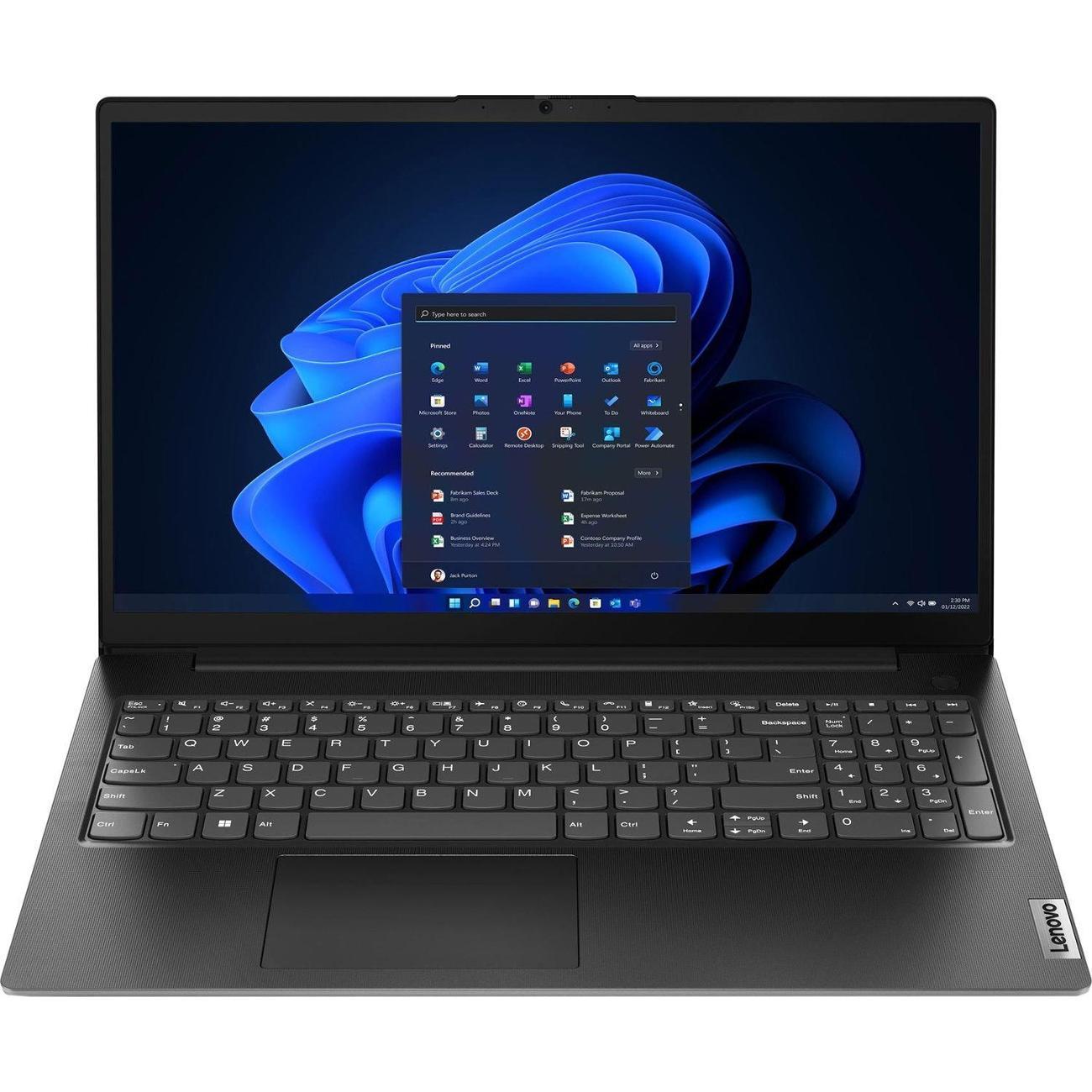 Ноутбук Lenovo V15 G4 (83A100ABRM), черный фото