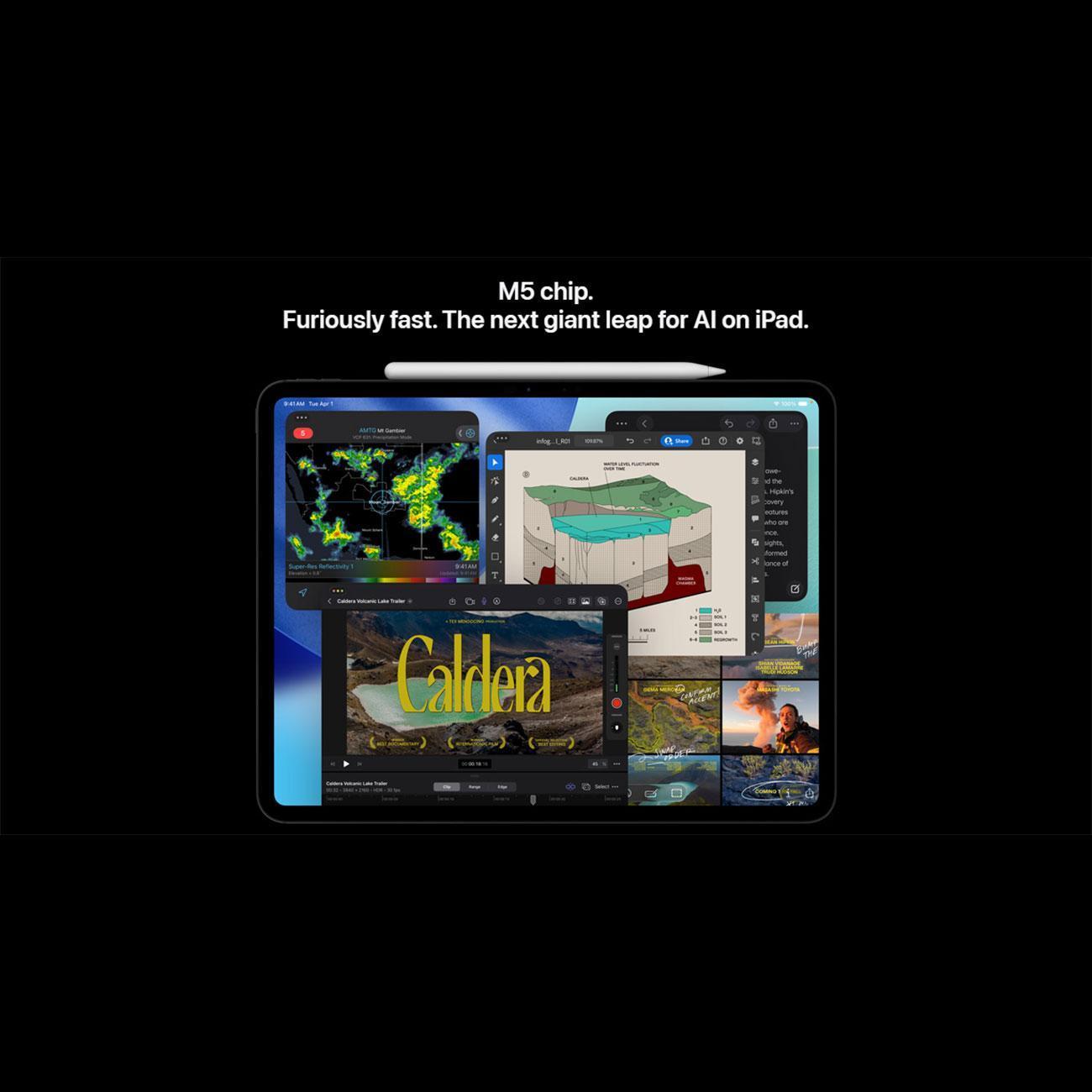 Планшет Apple iPad Pro, 2024, 8Gb/512Gb, 13", черный космос