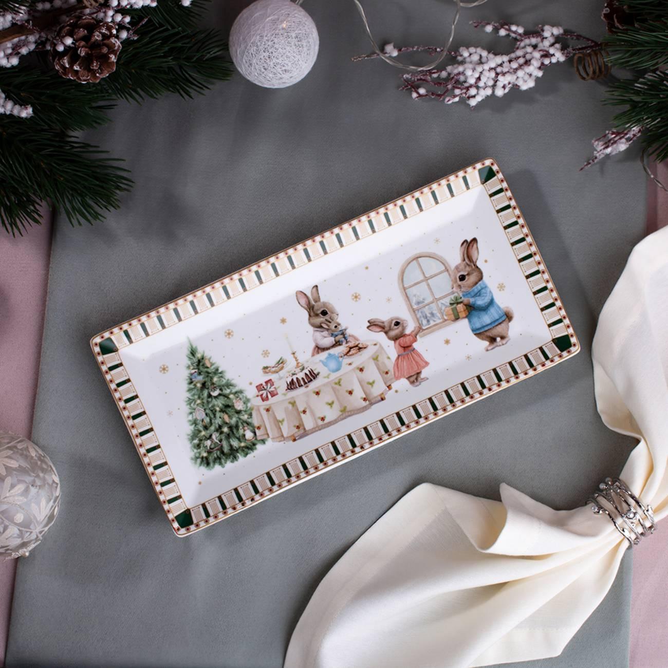 Декоративное блюдо FISSMAN MIRACLE 30,5х15см