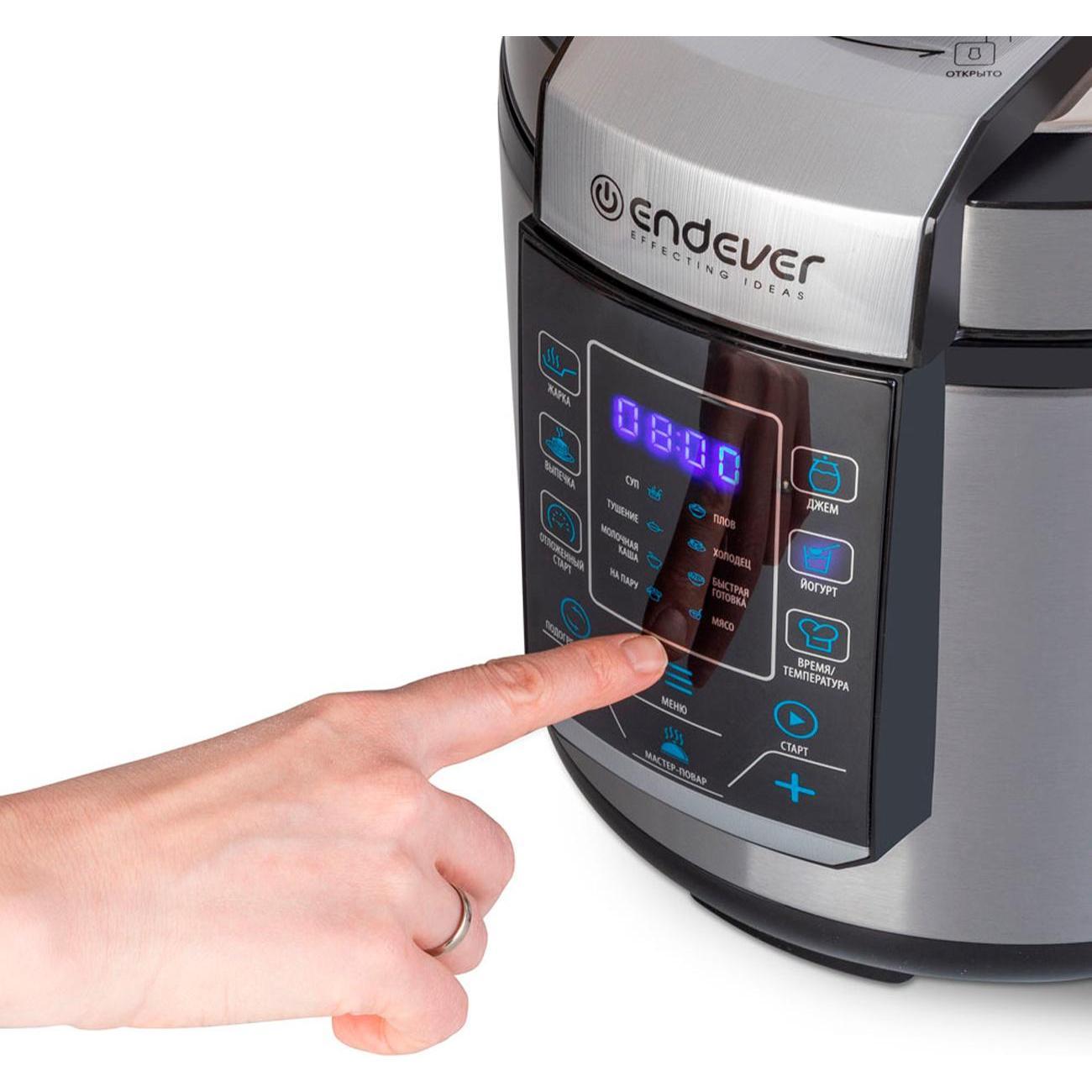 Мультиварка Endever Vita-134 (90608) стальной