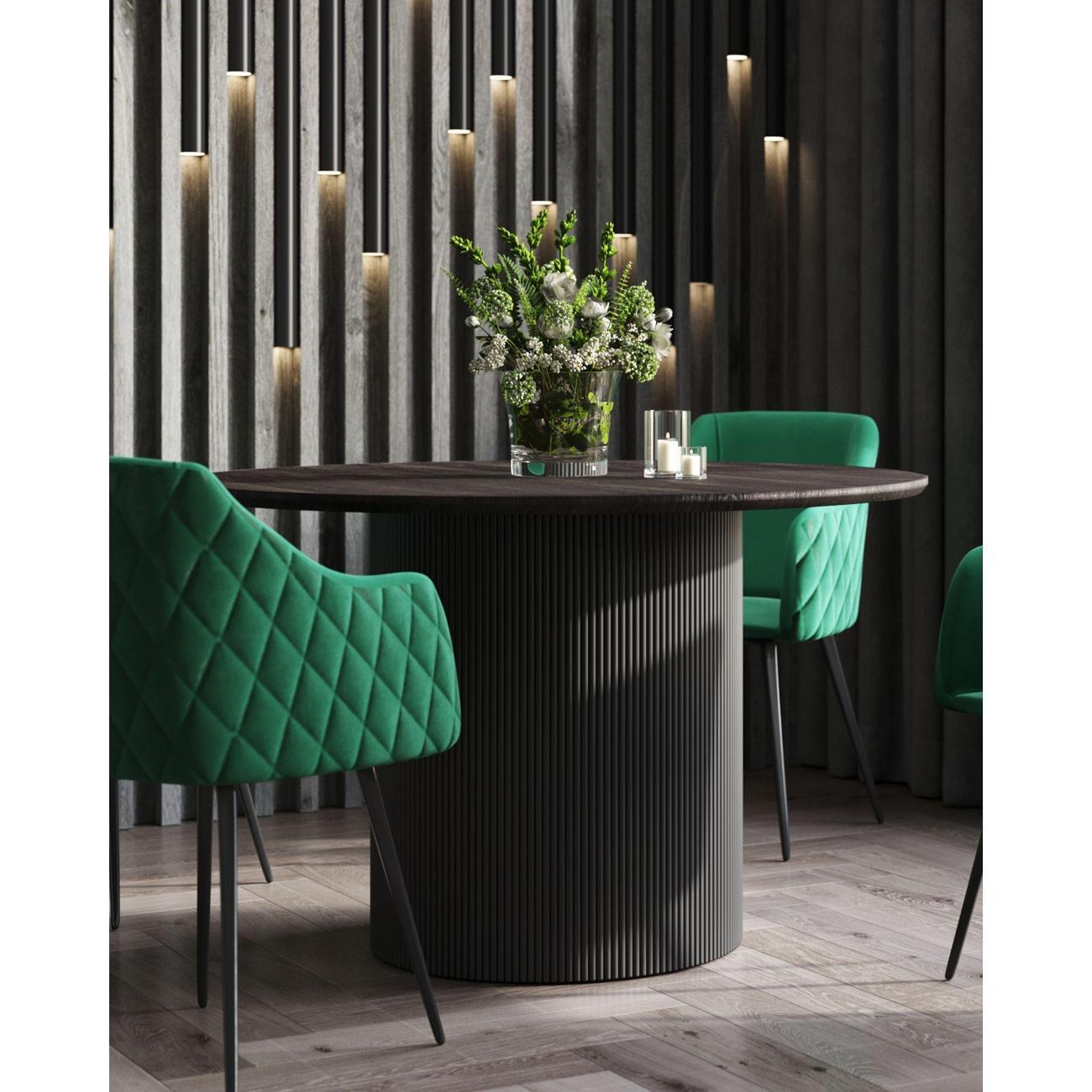 Стол обеденный Stool Group Ballet 120*75, темное дерево