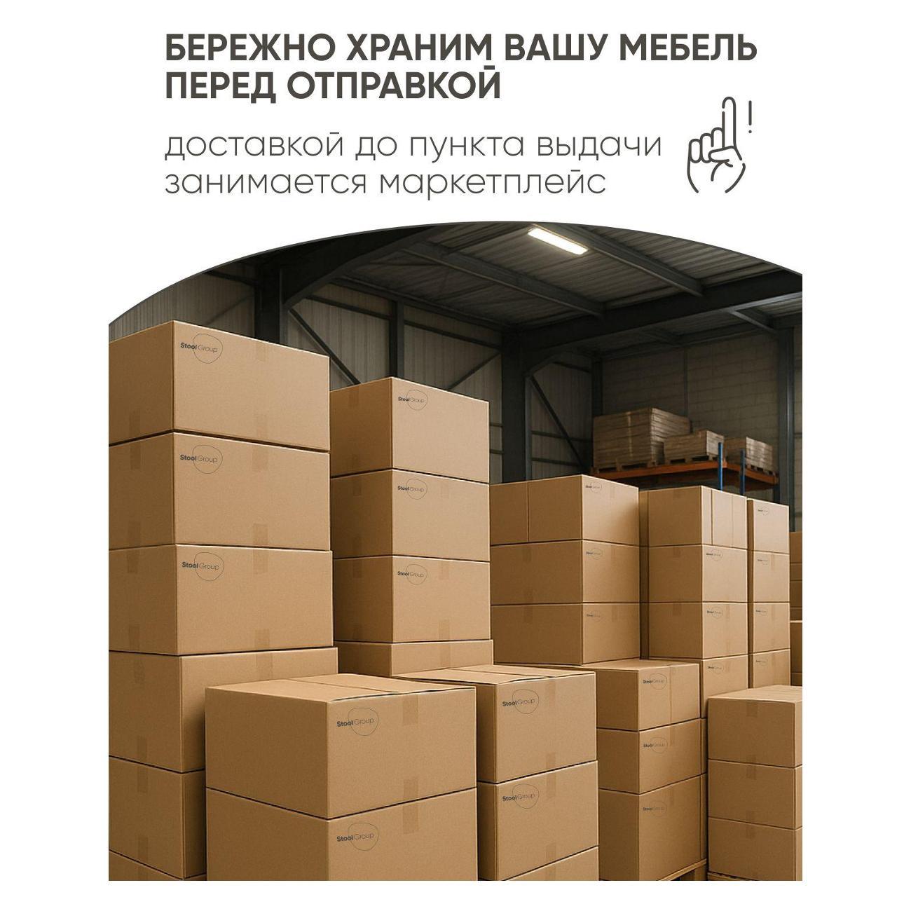 Стол обеденный Stool Group круглый DST OSLO 80*80 белый на деревянных ножках