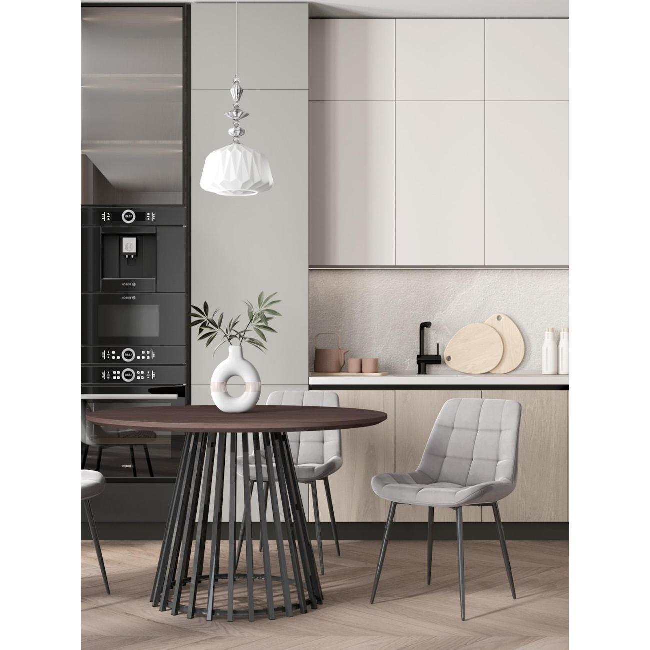 Стол обеденный Stool Group Daphne 120*75, темное дерево