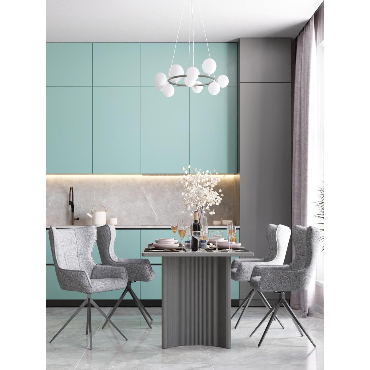 Стол обеденный Stool Group Celestia 180*90*75, серый