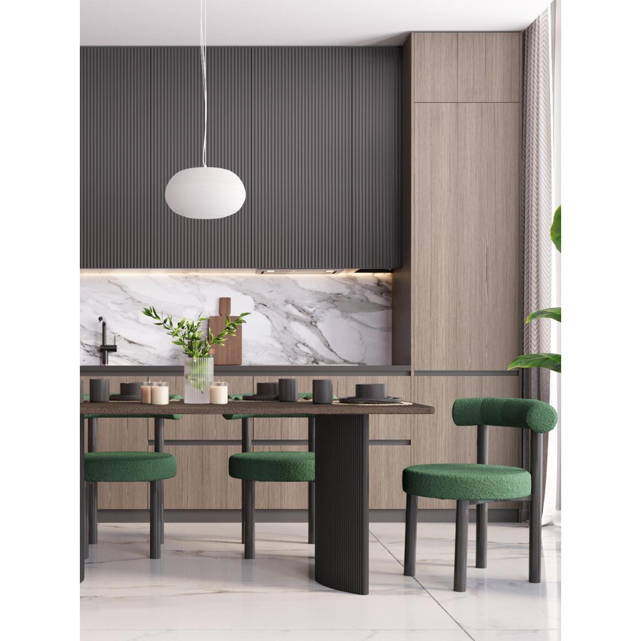 Стол обеденный Stool Group Celestia 180*90*75, темное дерево