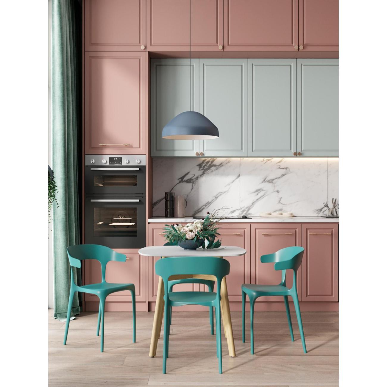 Стол обеденный Stool Group Target Square 80*80, белый ножки бук