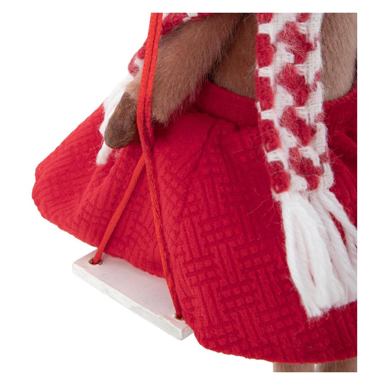 Набор новогодних украшений, игрушек Золотая сказка Оленёнок на качелях 40см 592506