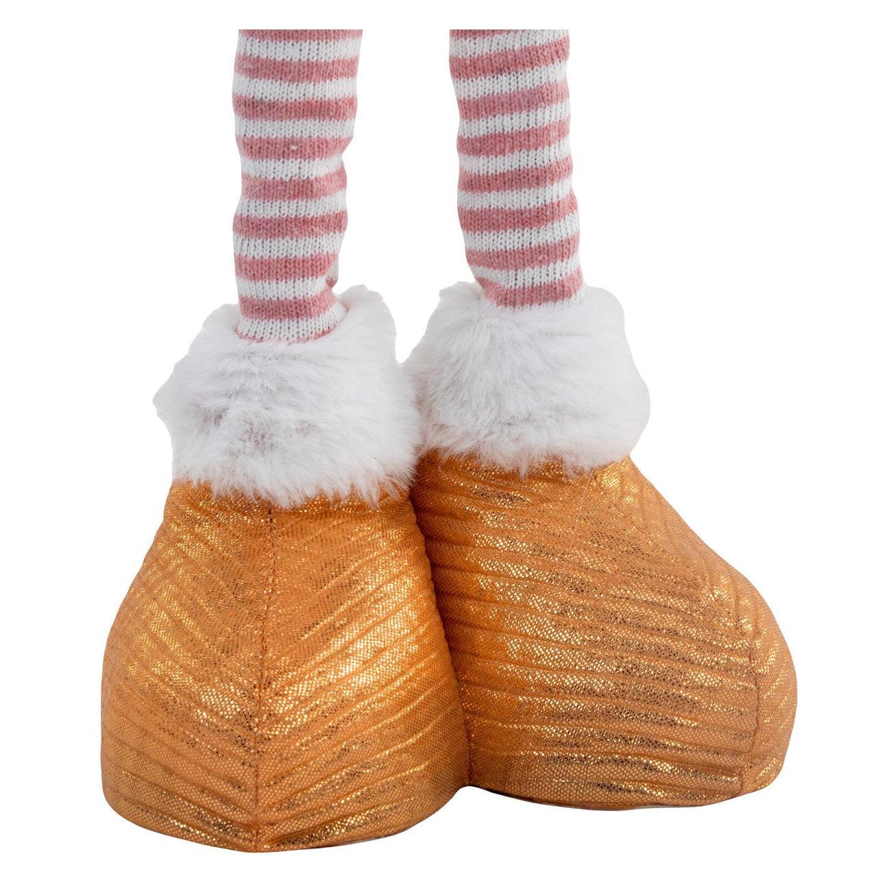 Набор новогодних украшений, игрушек Золотая сказка телескопическ. Розовый Гном 72см