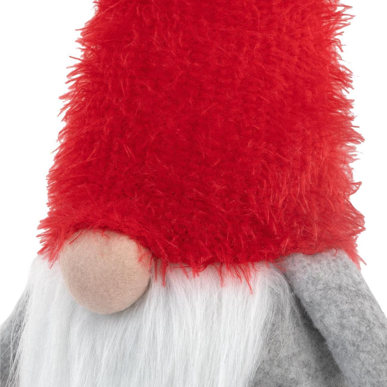 Набор новогодних украшений, игрушек Золотая сказка телескопическ. Красный Гном 70см