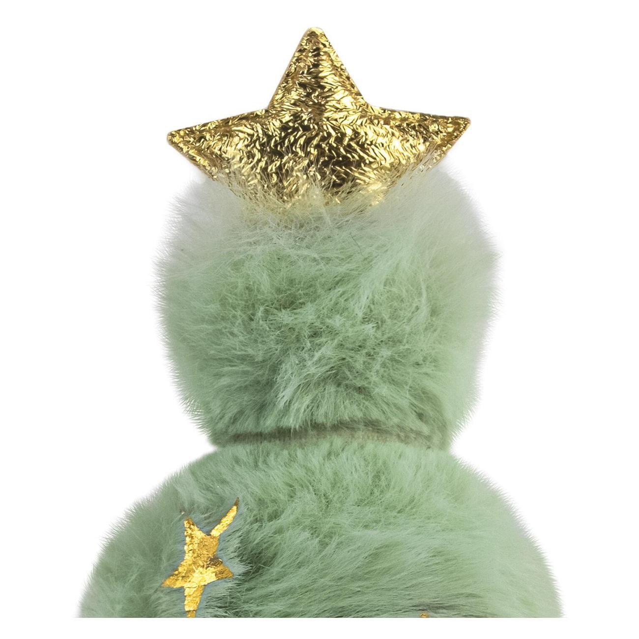 Набор новогодних украшений, игрушек Золотая сказка Пушистая елочка 18см