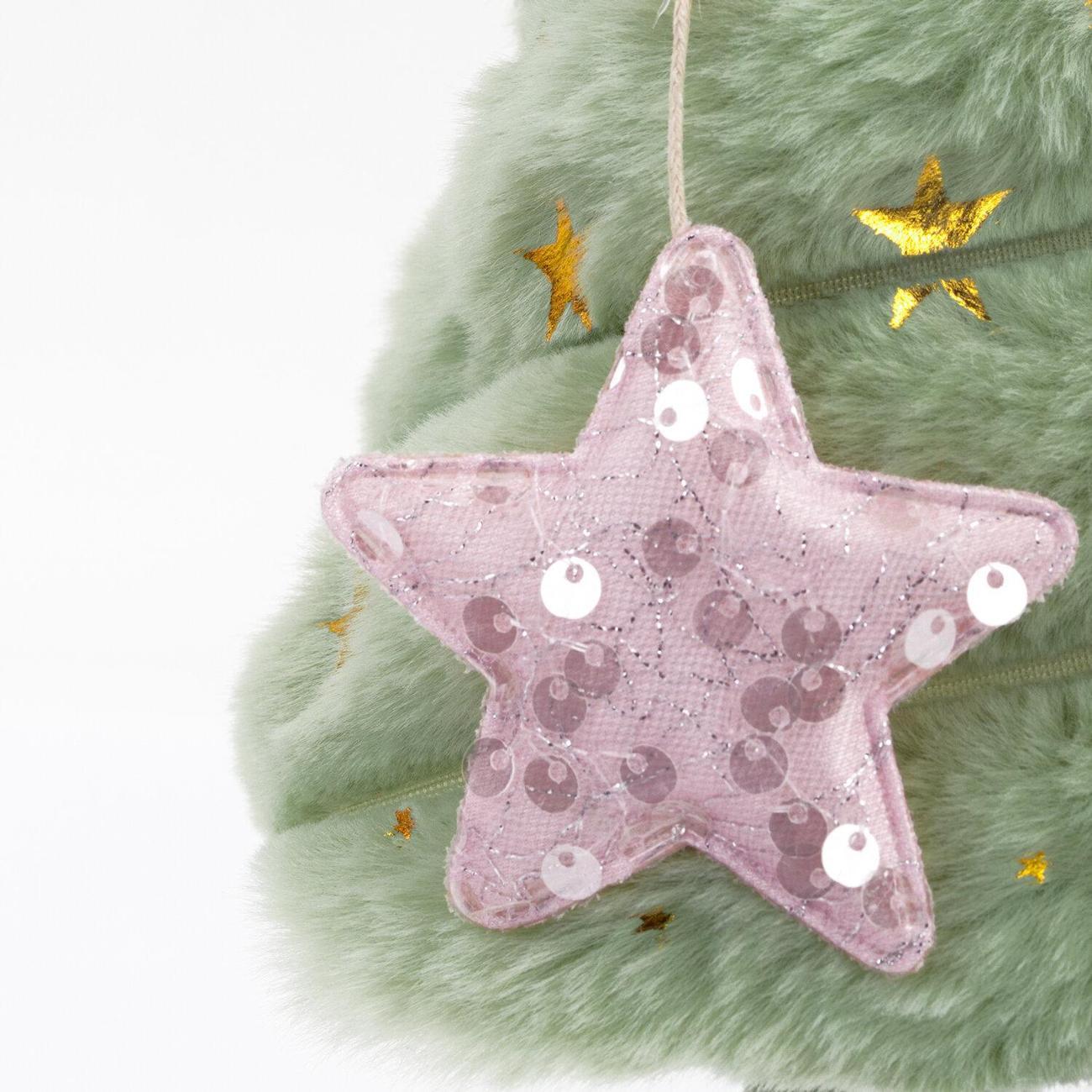 Набор новогодних украшений, игрушек Золотая сказка Девочка-ёлочка 40см