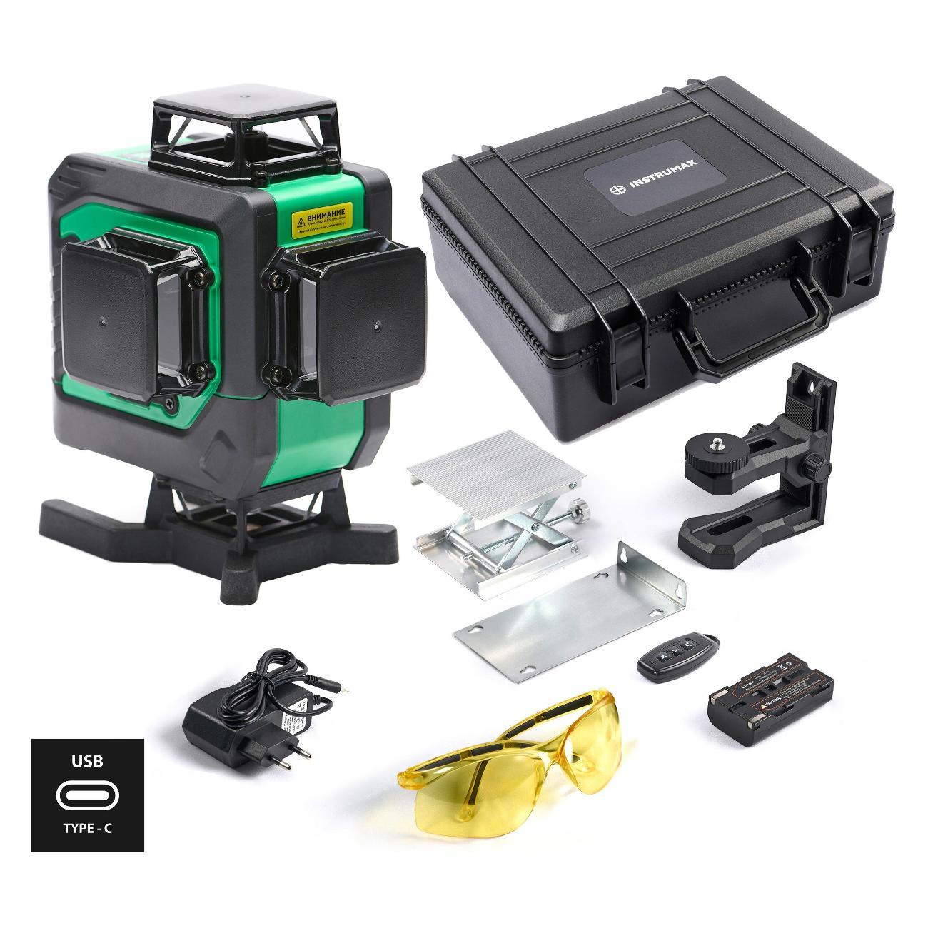 Лазерный уровень Instrumax GL 4-360 Master SET