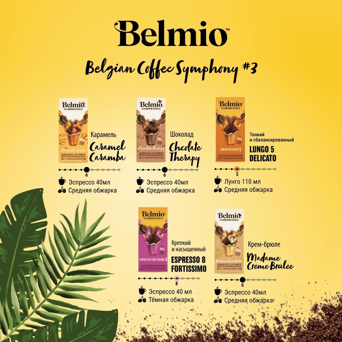 Кофе в капсулах Belmio Symphony №3, 50 шт.