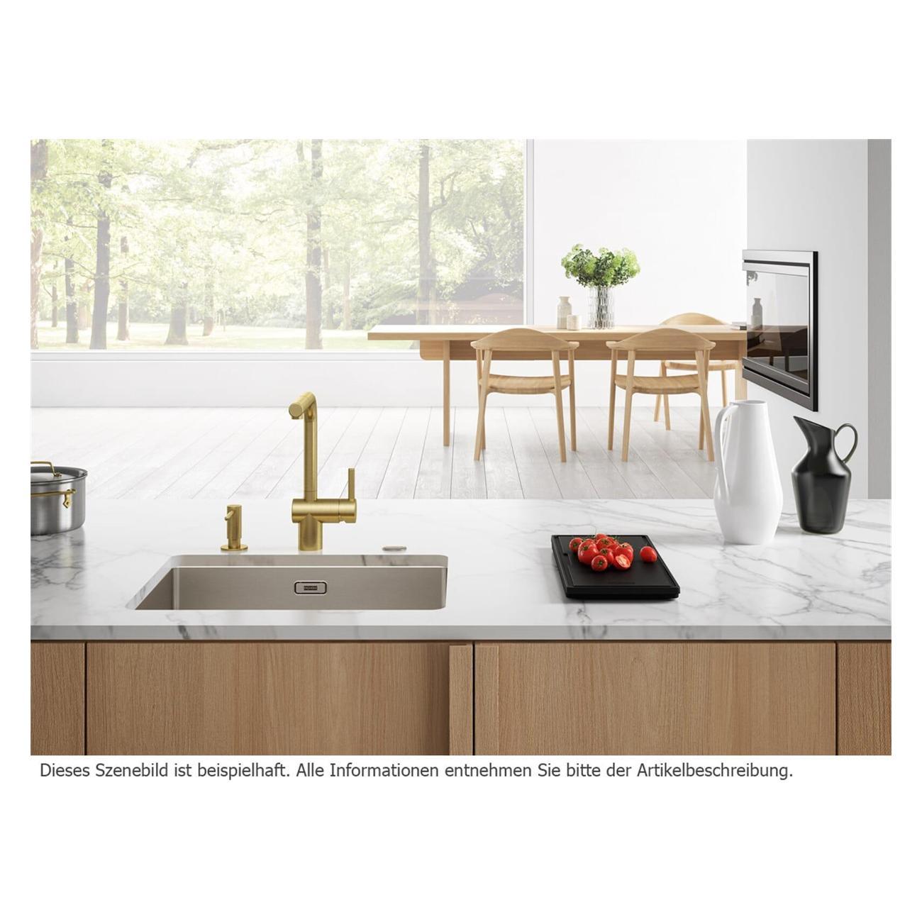 Смеситель Franke ATLAS Neo сталь PVD, золото