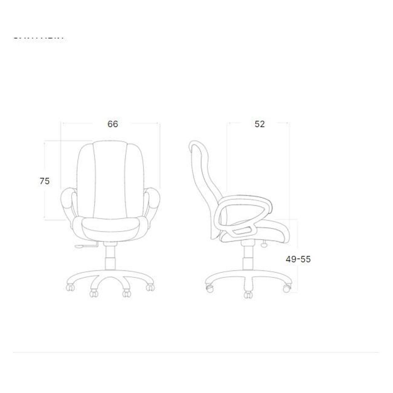 Кресло руководителя KingStyle SHL-9-2 Tonpo PU Chrome