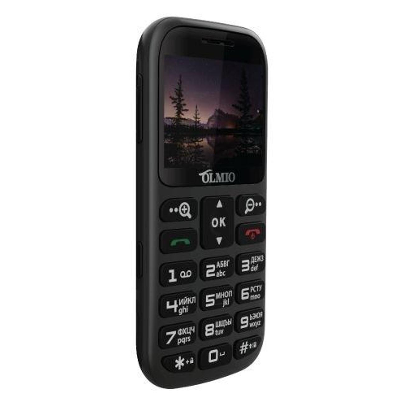 Мобильный телефон Olmio OLM-C37-BLACK