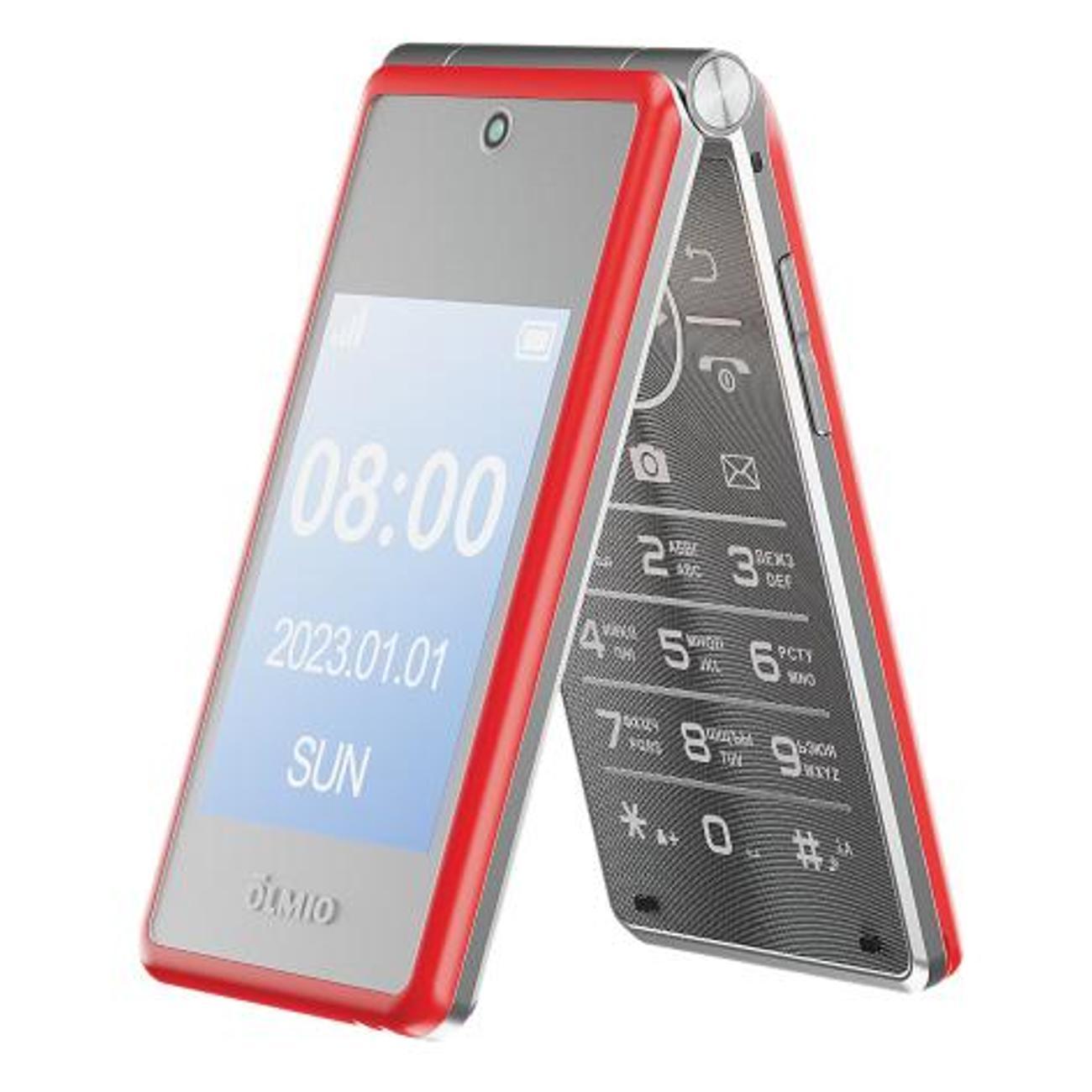 Мобильный телефон Olmio OLM-F50-RED