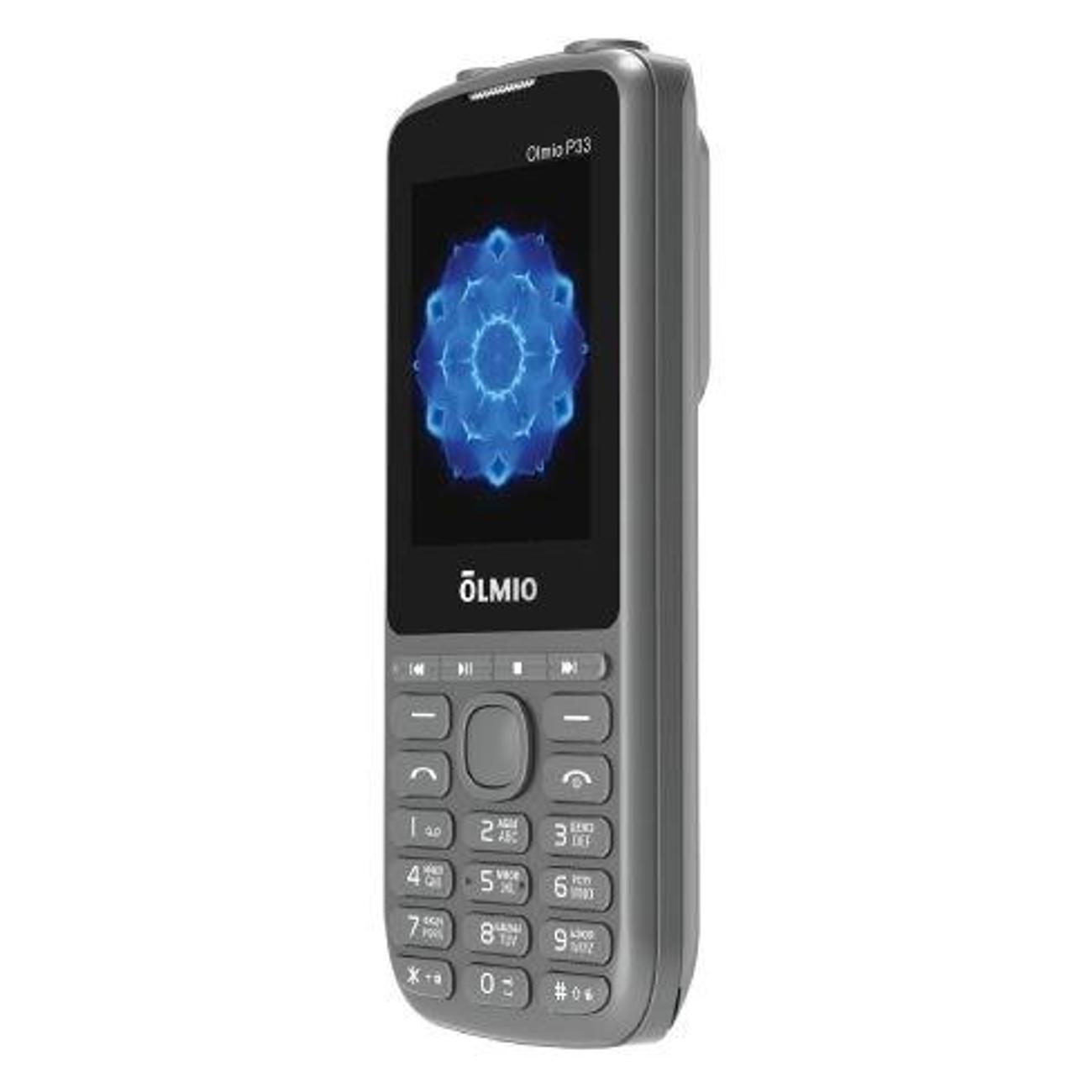 Мобильный телефон Olmio OLM-P33-GRAY
