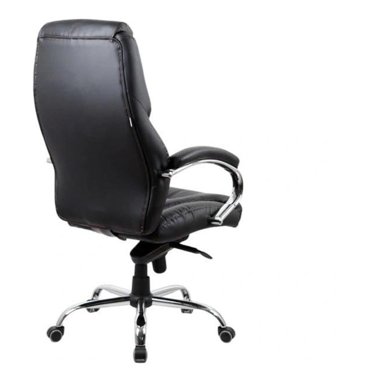 Кресло руководителя KingStyle SHL-9 Tonpo PU Chrome черный