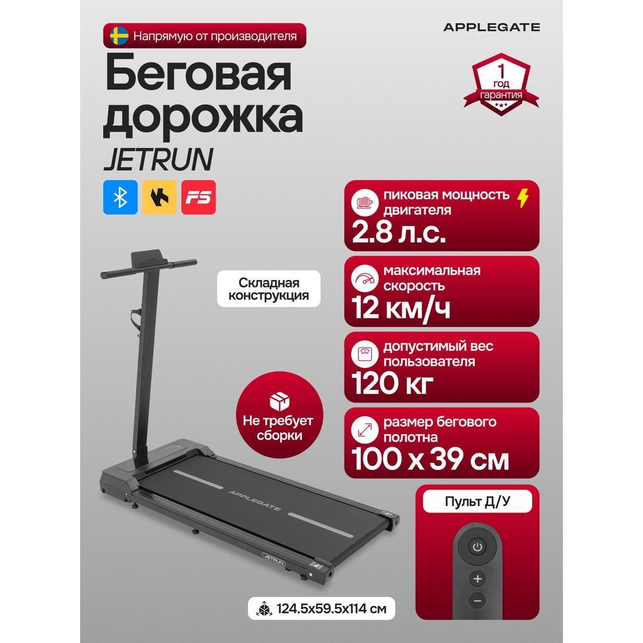 Беговая дорожка Applegate JETRUN