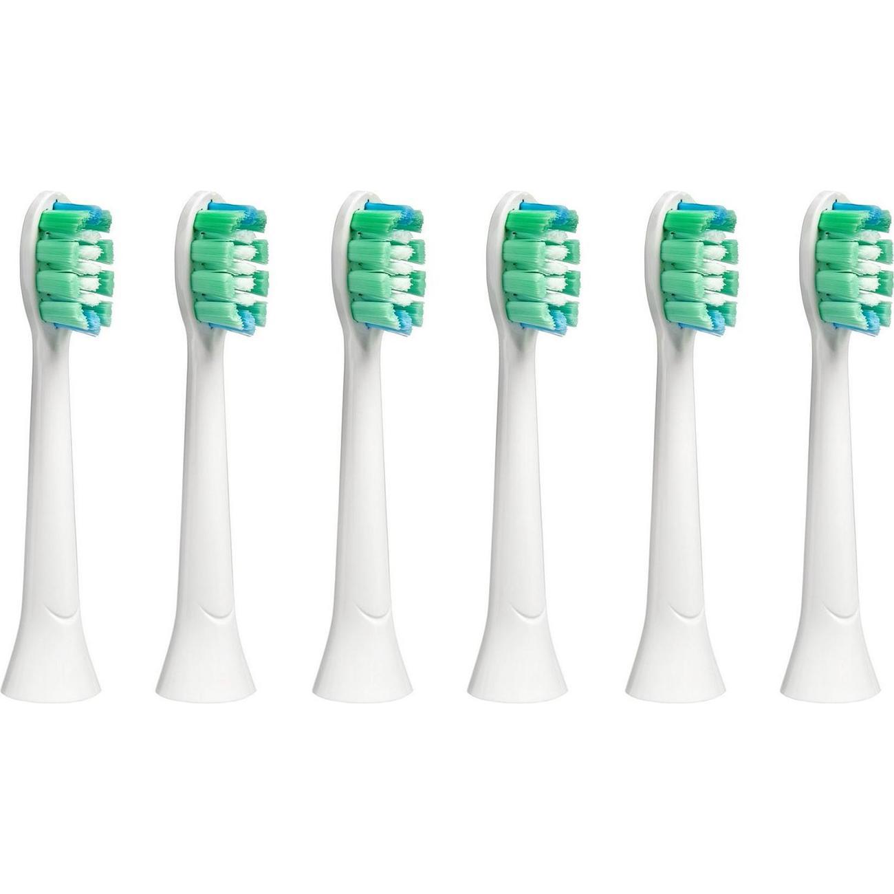 Электрическая зубная щетка Bradex СОНИК ПЛЮС, 6 насадок, белая (KZ 1546)