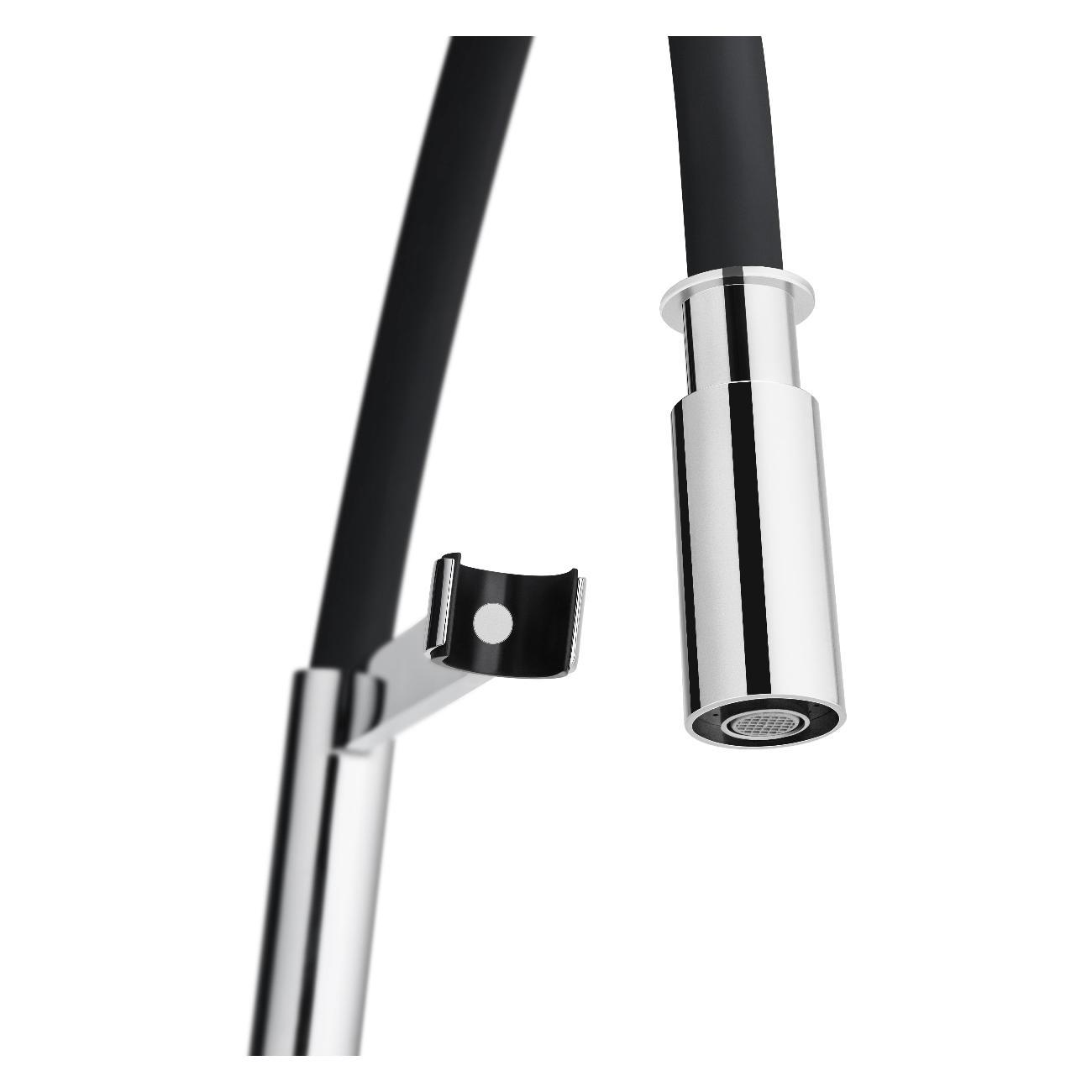 Смеситель Franke Lina Semi-pro черный