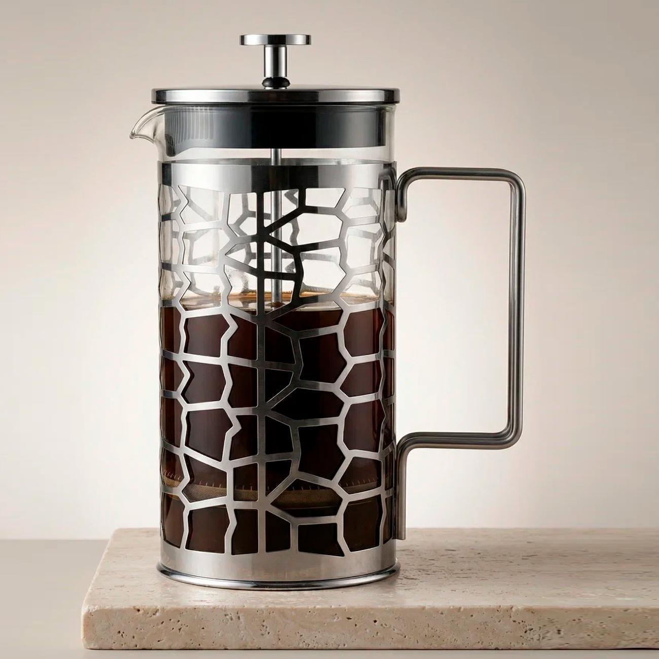 Френч-пресс 1л REGENT inox FRANСO (80-008) фото