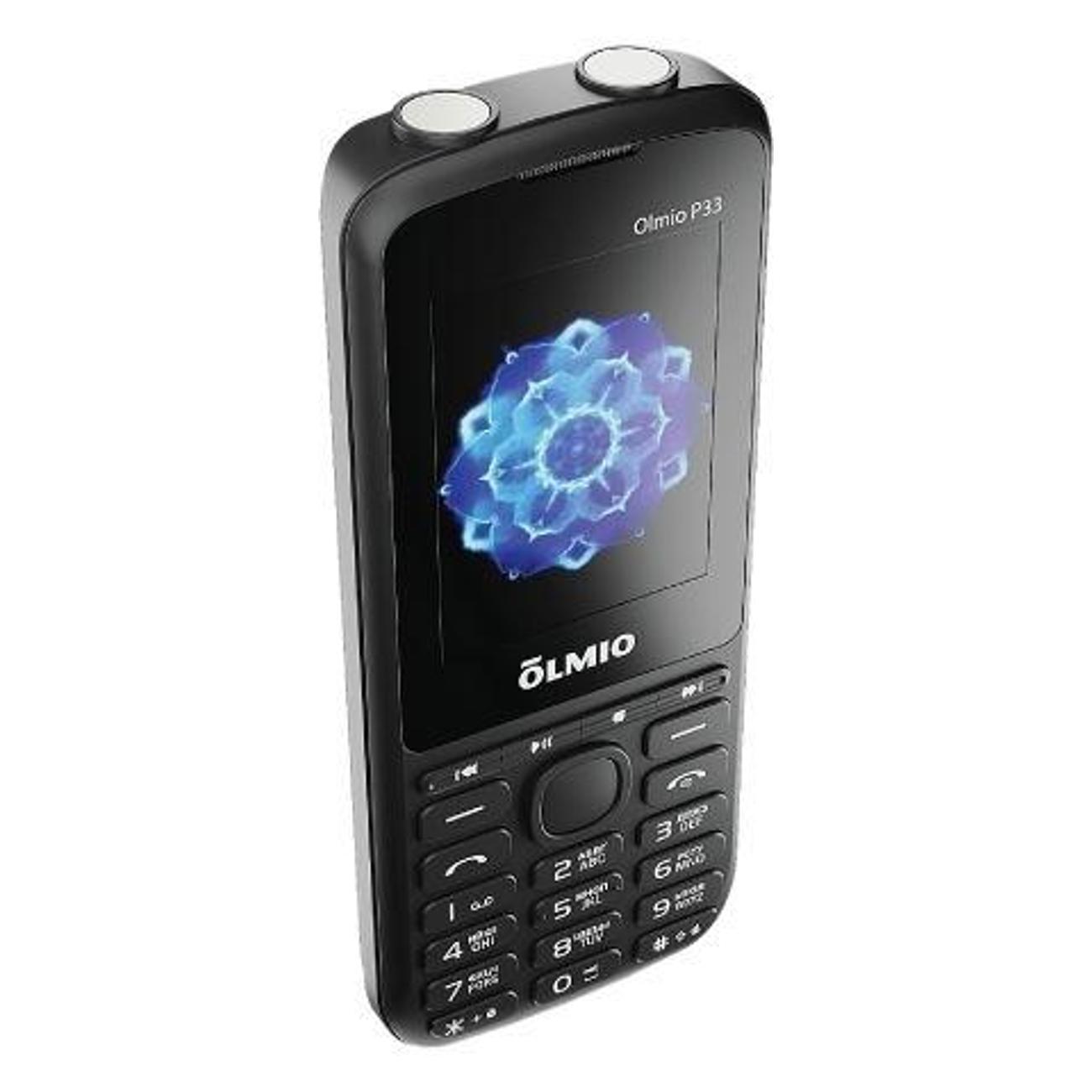 Мобильный телефон Olmio OLM-P33-BLACK