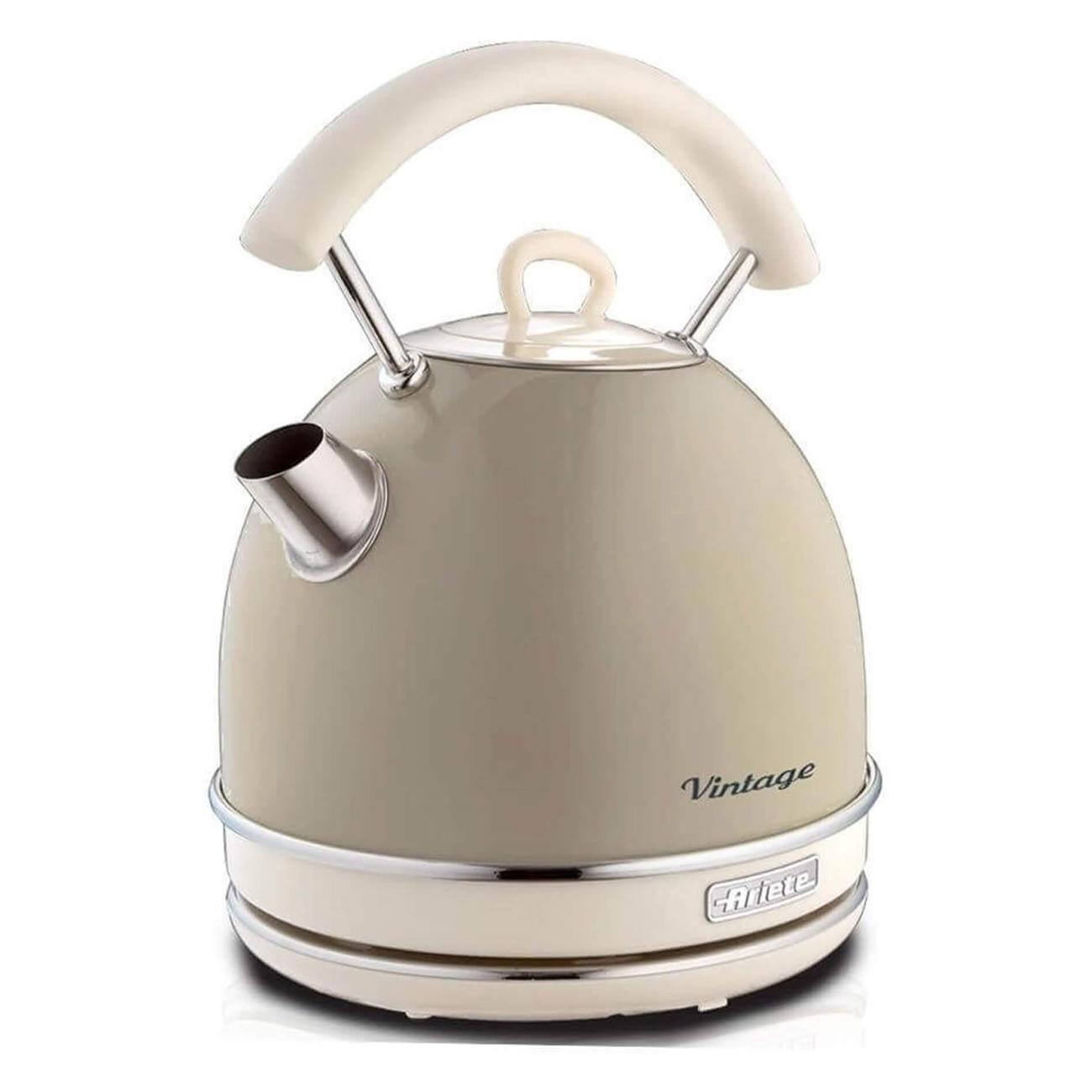 Электрочайник Ariete Vintage 2877 бежевый фото
