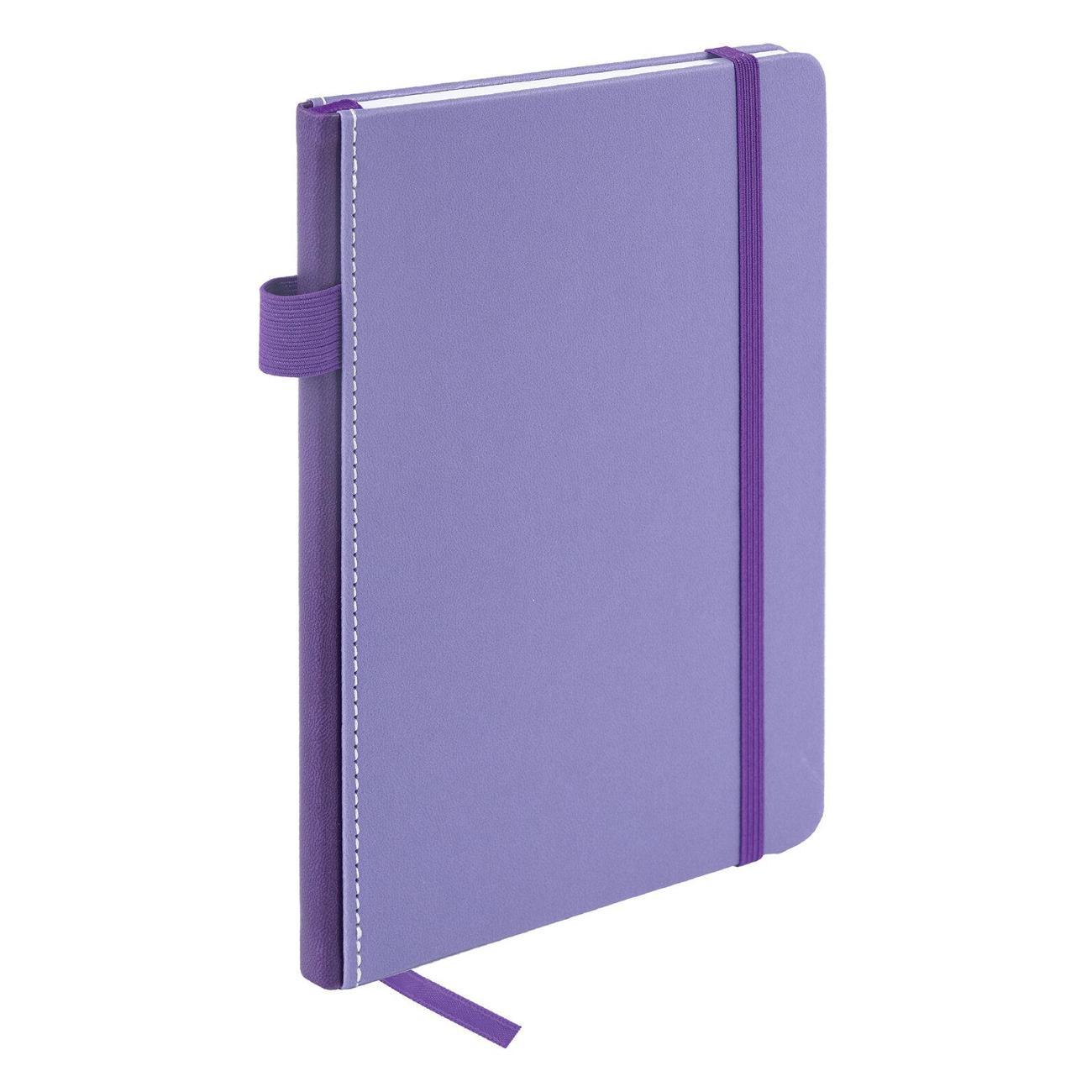 Блокнот для записей Brauberg А5 135x212мм Edge, под кожу, резинка, держатель, фото