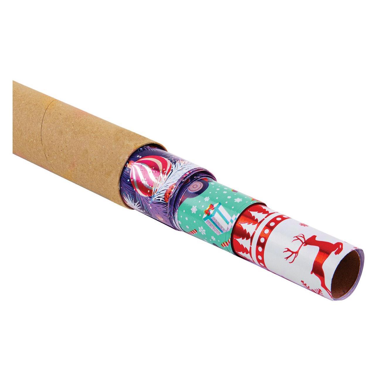 Бумага подарочная Золотая сказка НАБОР НГ 0,7х1м HoHo XMAS 3шт