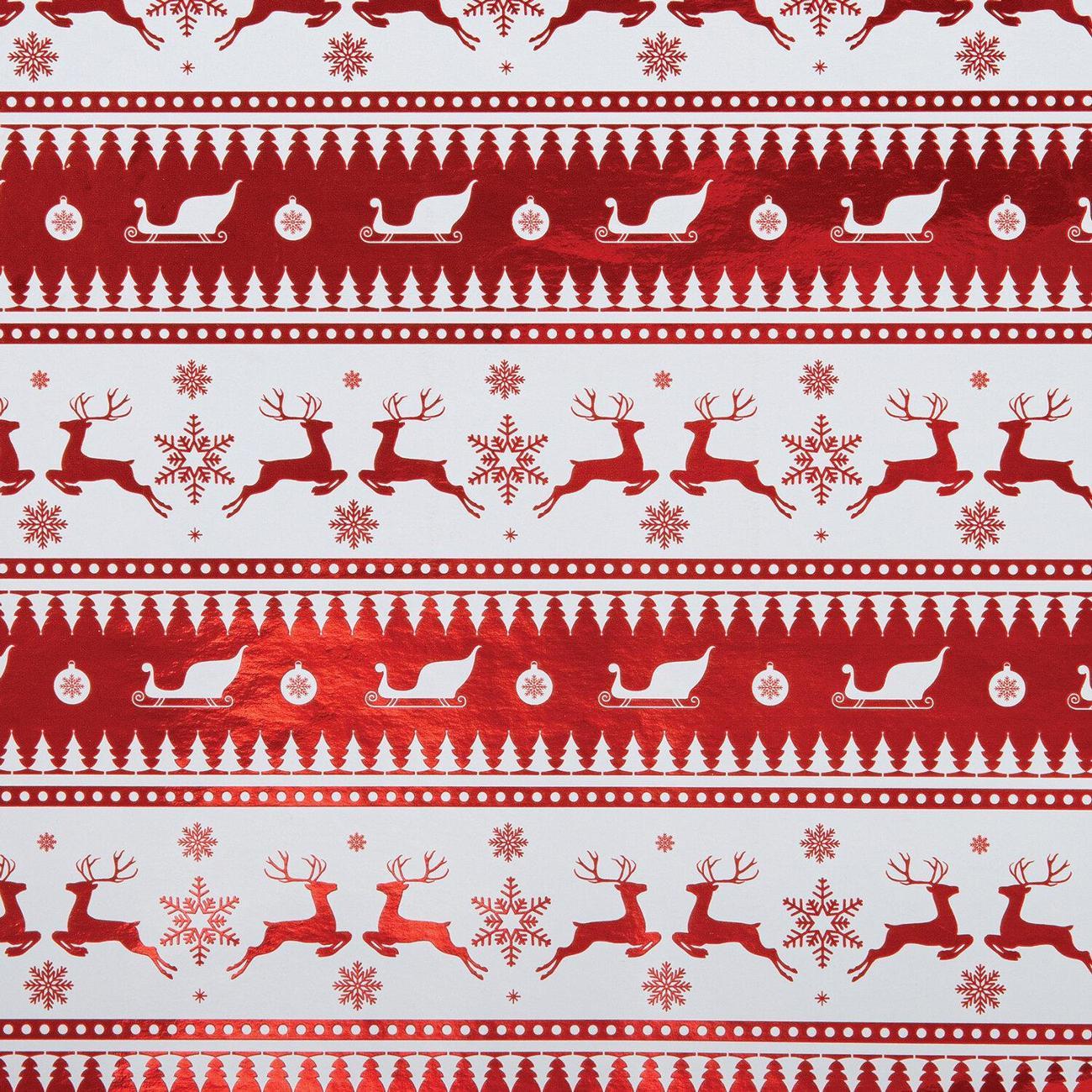 Бумага подарочная Золотая сказка НАБОР НГ 0,7х1м HoHo XMAS 3шт